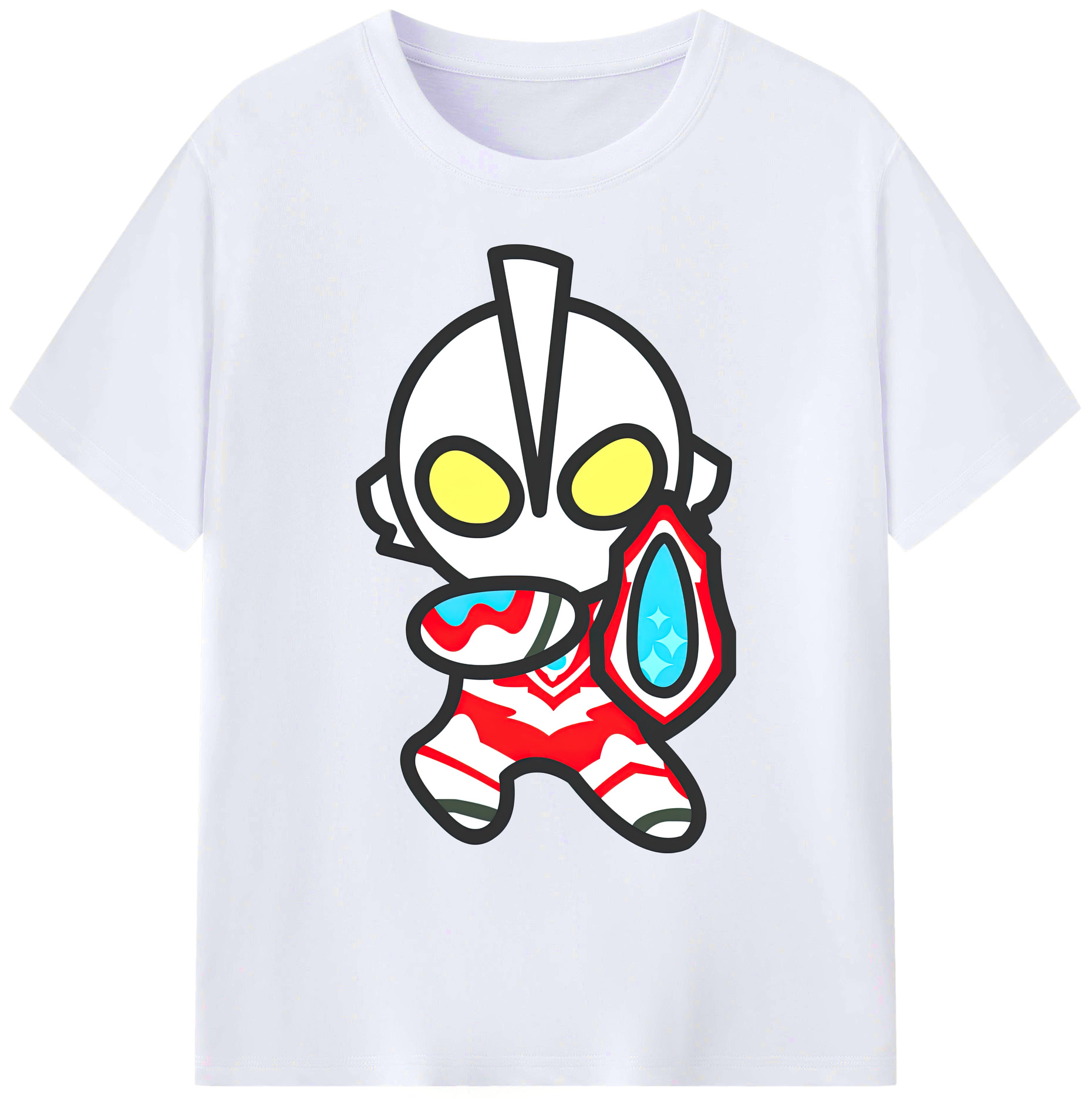 （画像用） ウルトラマン Ultraman 綿100％ メンズ半袖Tシャツ｜肌触りやわらか＆通気性