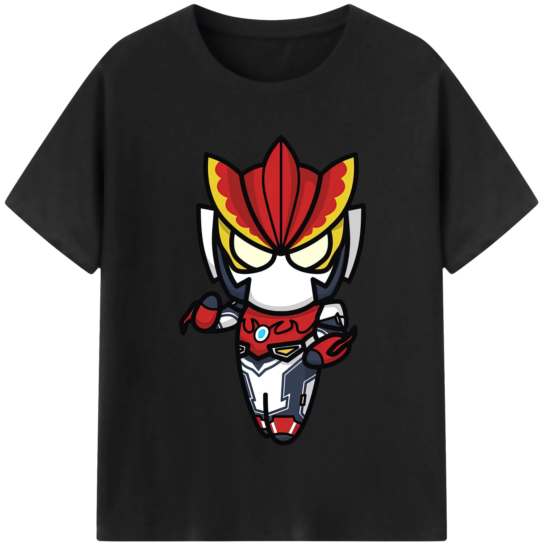 （画像用） ウルトラマン Ultraman レディースカジュアルプリントTシャツ（綿100％）
