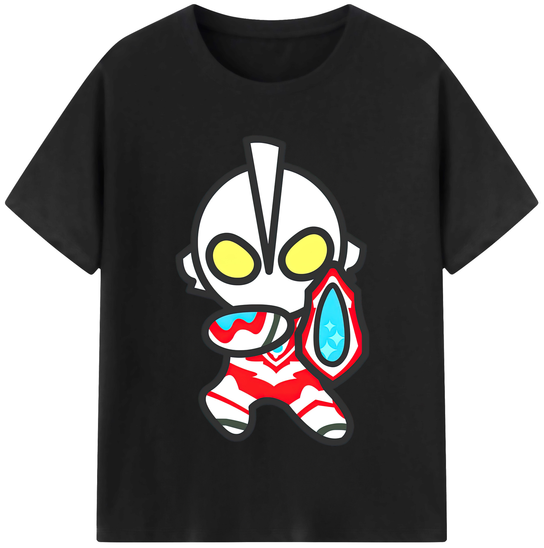（画像用） ウルトラマン Ultraman レディースカジュアルプリントTシャツ（綿100％）