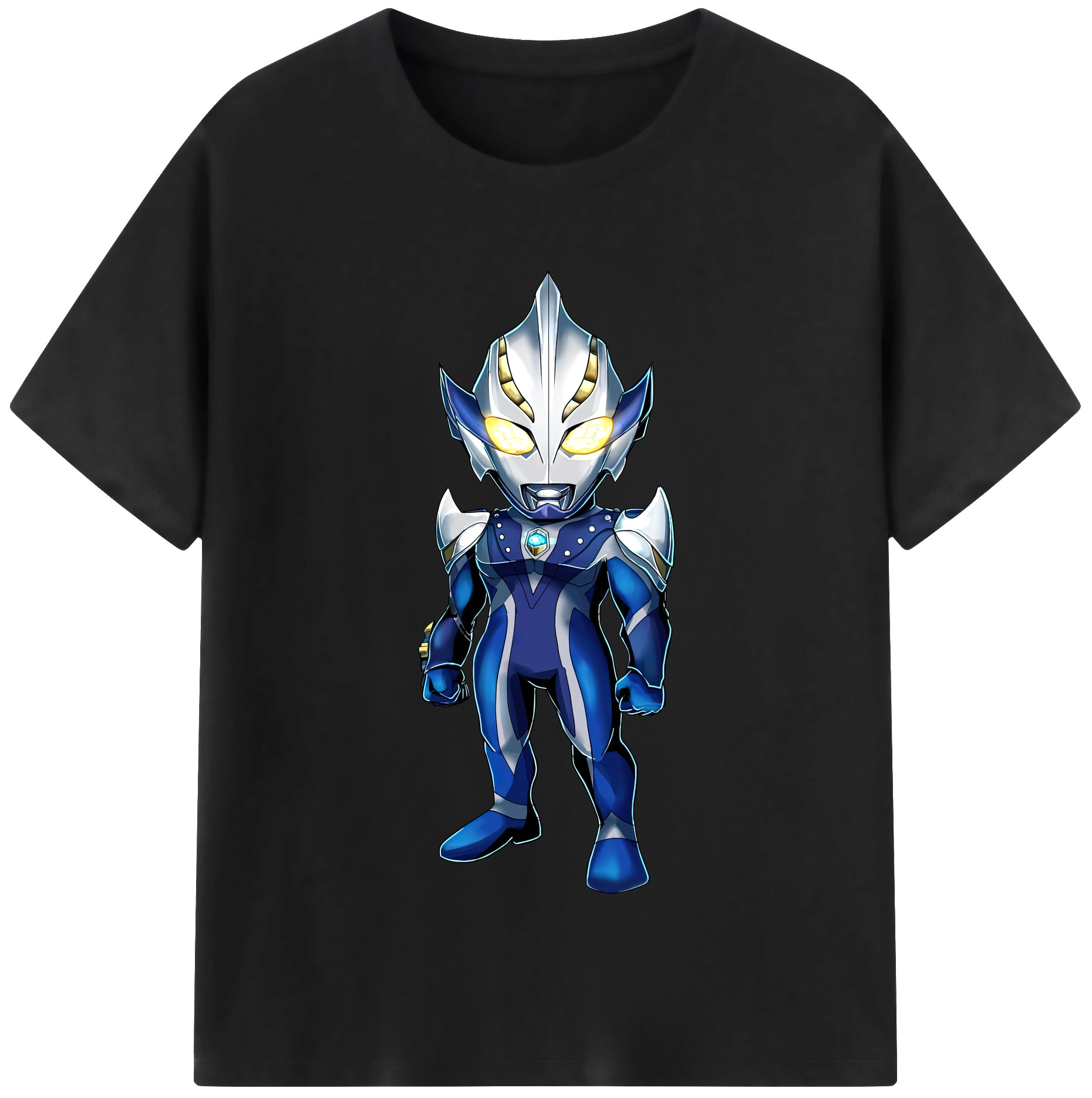 （画像用） ウルトラマン Ultraman レディースカジュアルプリントTシャツ（綿100％）