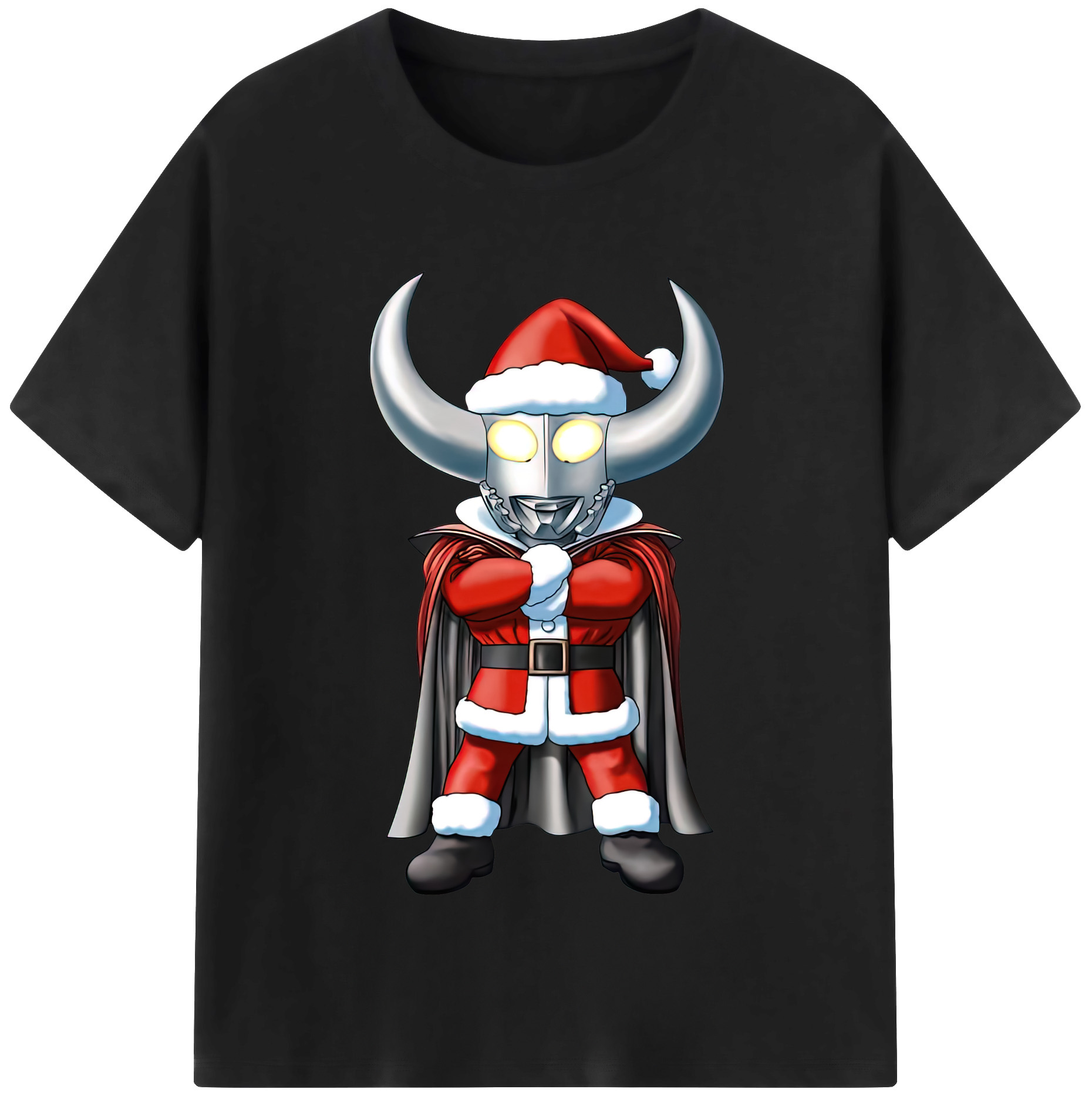 （画像用） ウルトラマン Ultraman レディースカジュアルプリントTシャツ（綿100％）