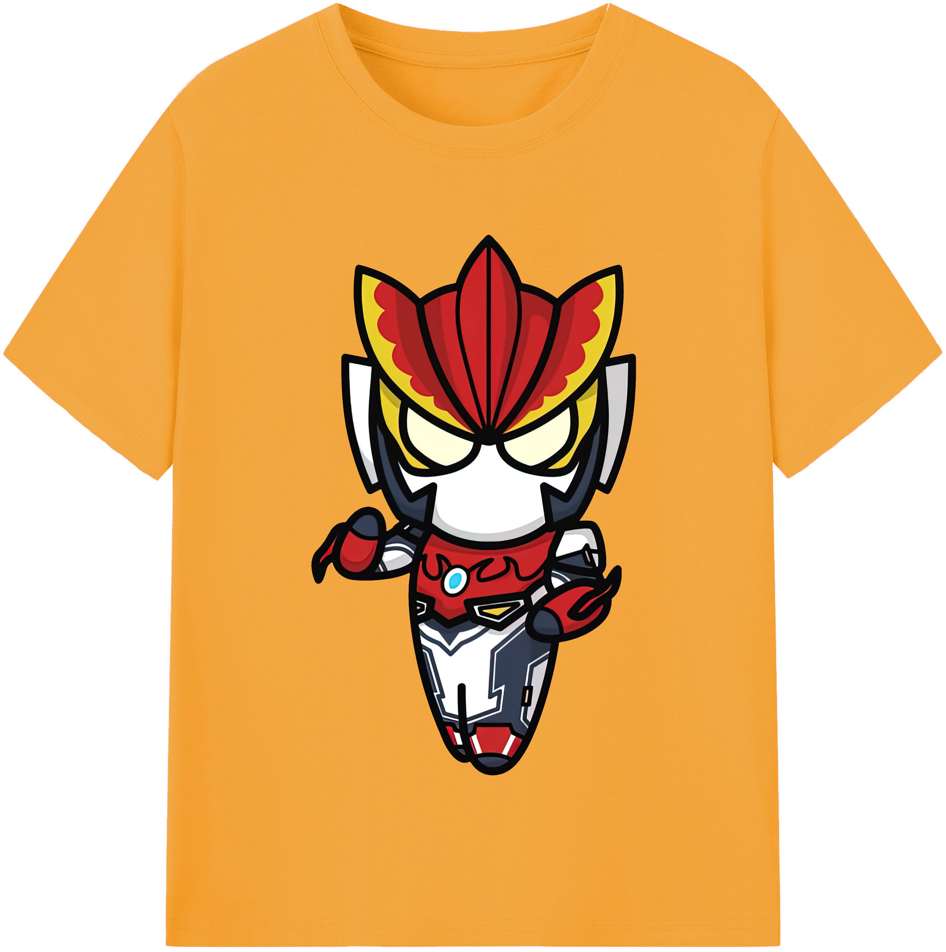 （画像用） ウルトラマン Ultraman レディースカジュアルプリントTシャツ（綿100％）