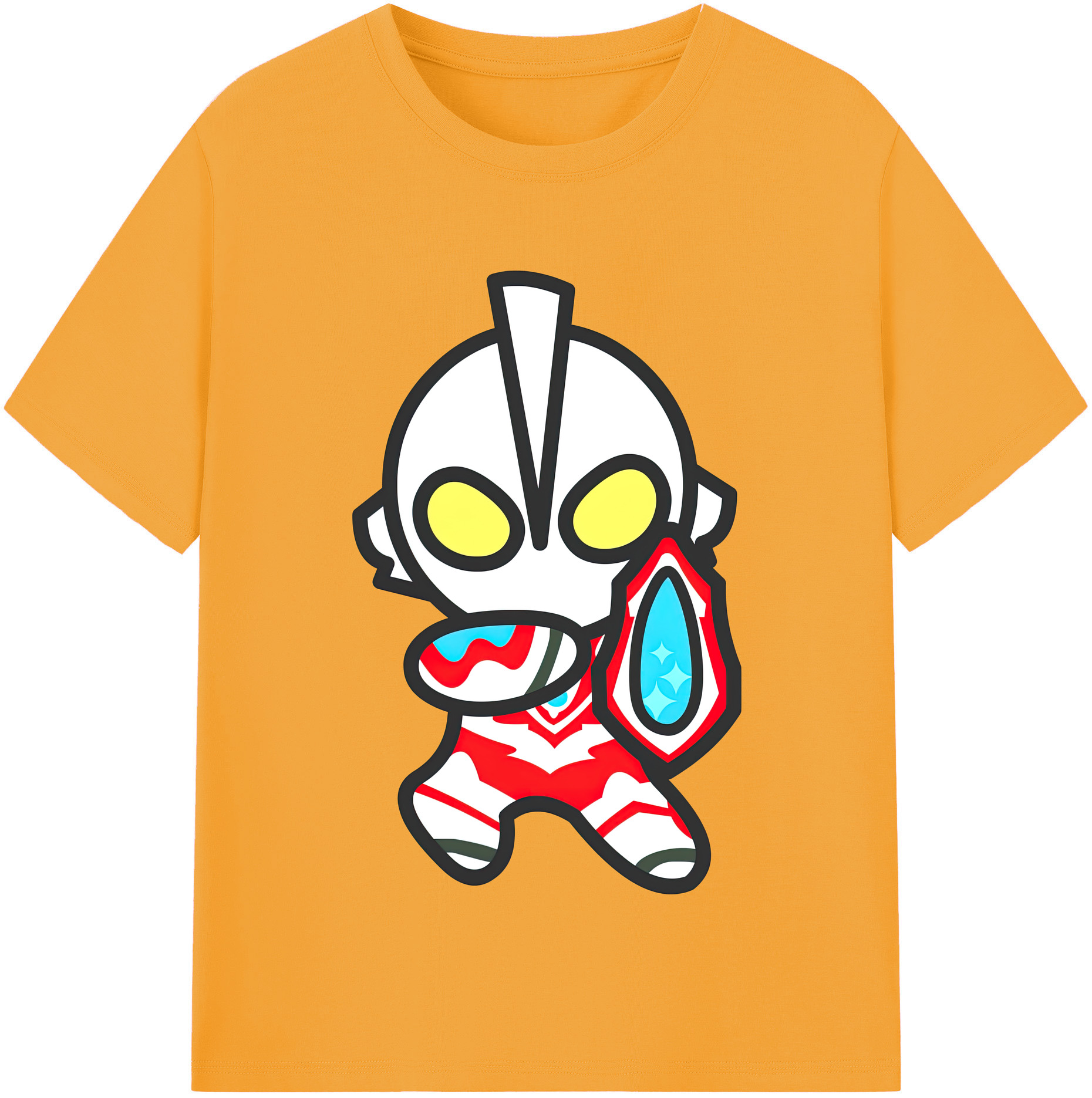 （画像用） ウルトラマン Ultraman レディースカジュアルプリントTシャツ（綿100％）