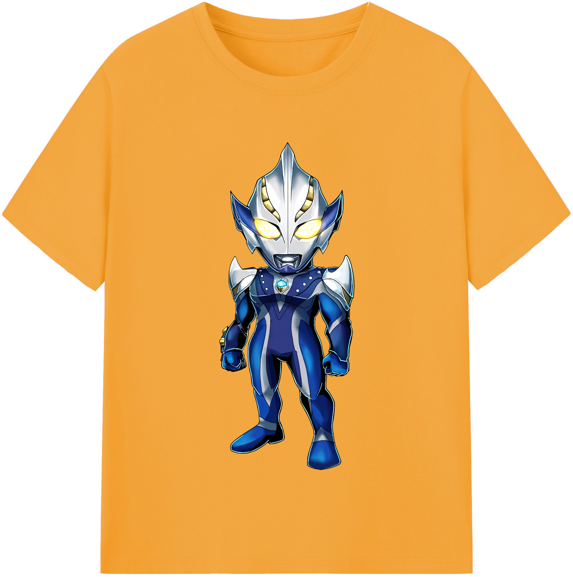 （画像用） ウルトラマン Ultraman レディースカジュアルプリントTシャツ（綿100％）