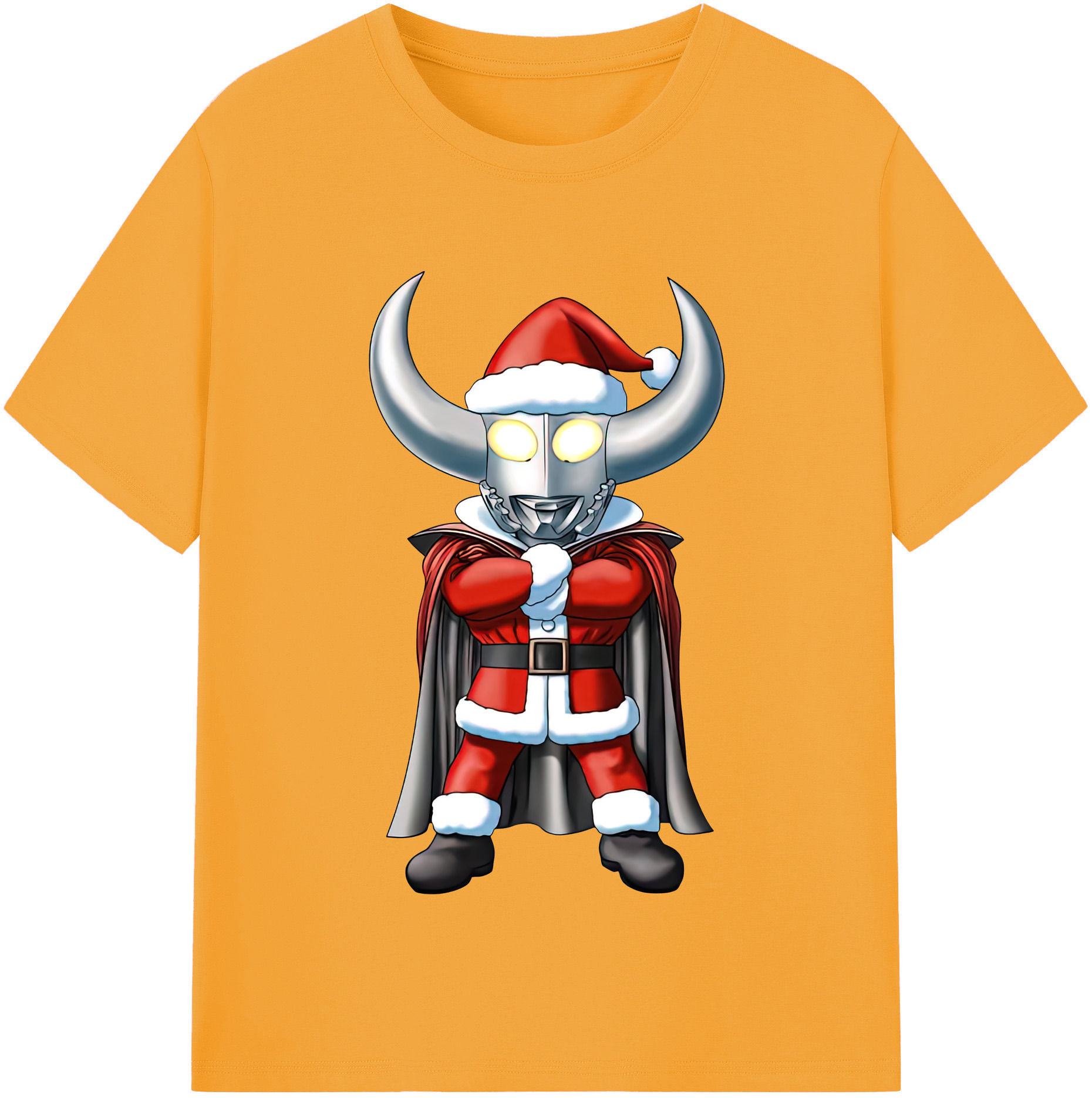 （画像用） ウルトラマン Ultraman レディースカジュアルプリントTシャツ（綿100％）