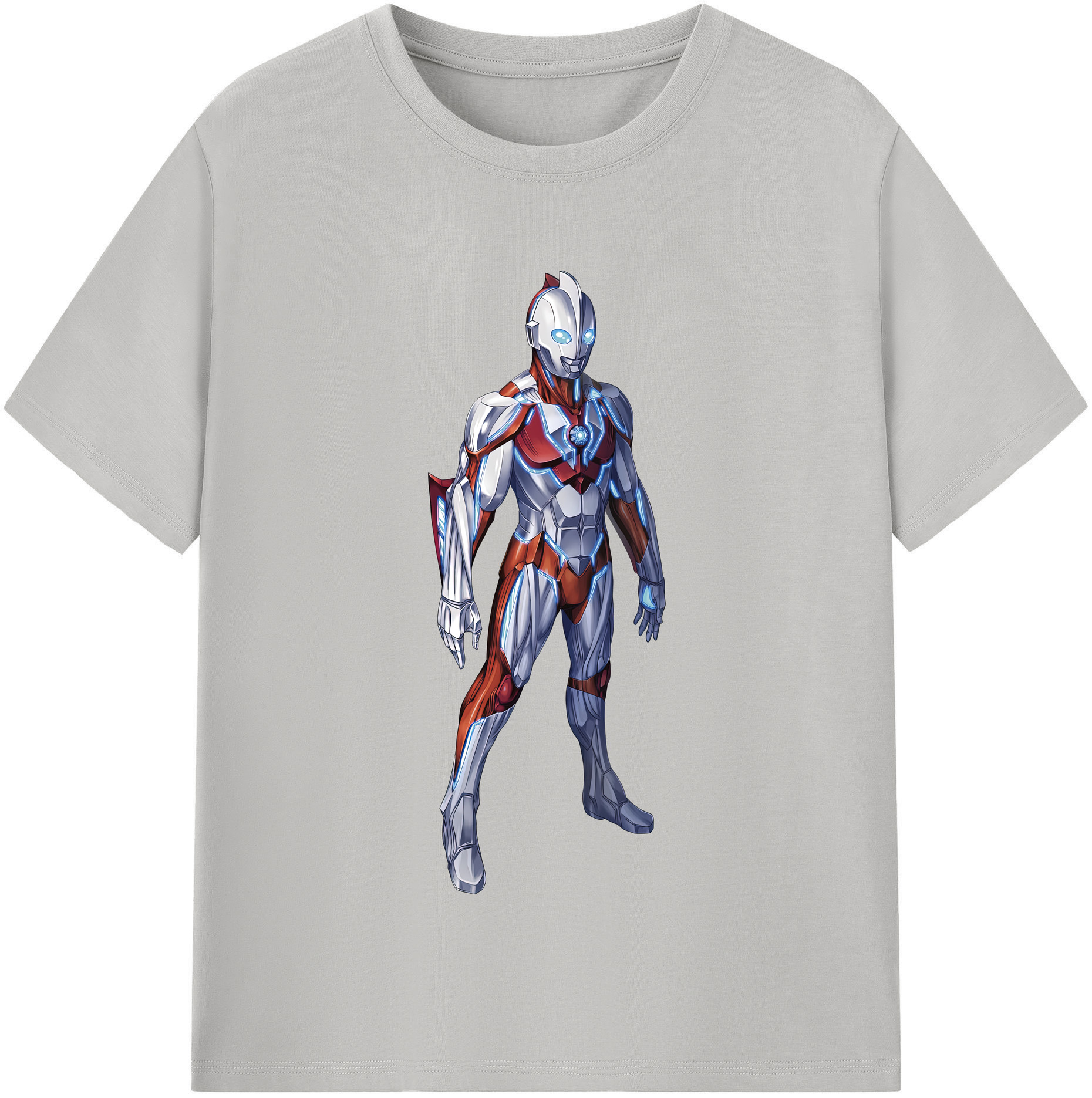 （画像用） ウルトラマン Ultraman レディースカジュアルプリントTシャツ（綿100％）