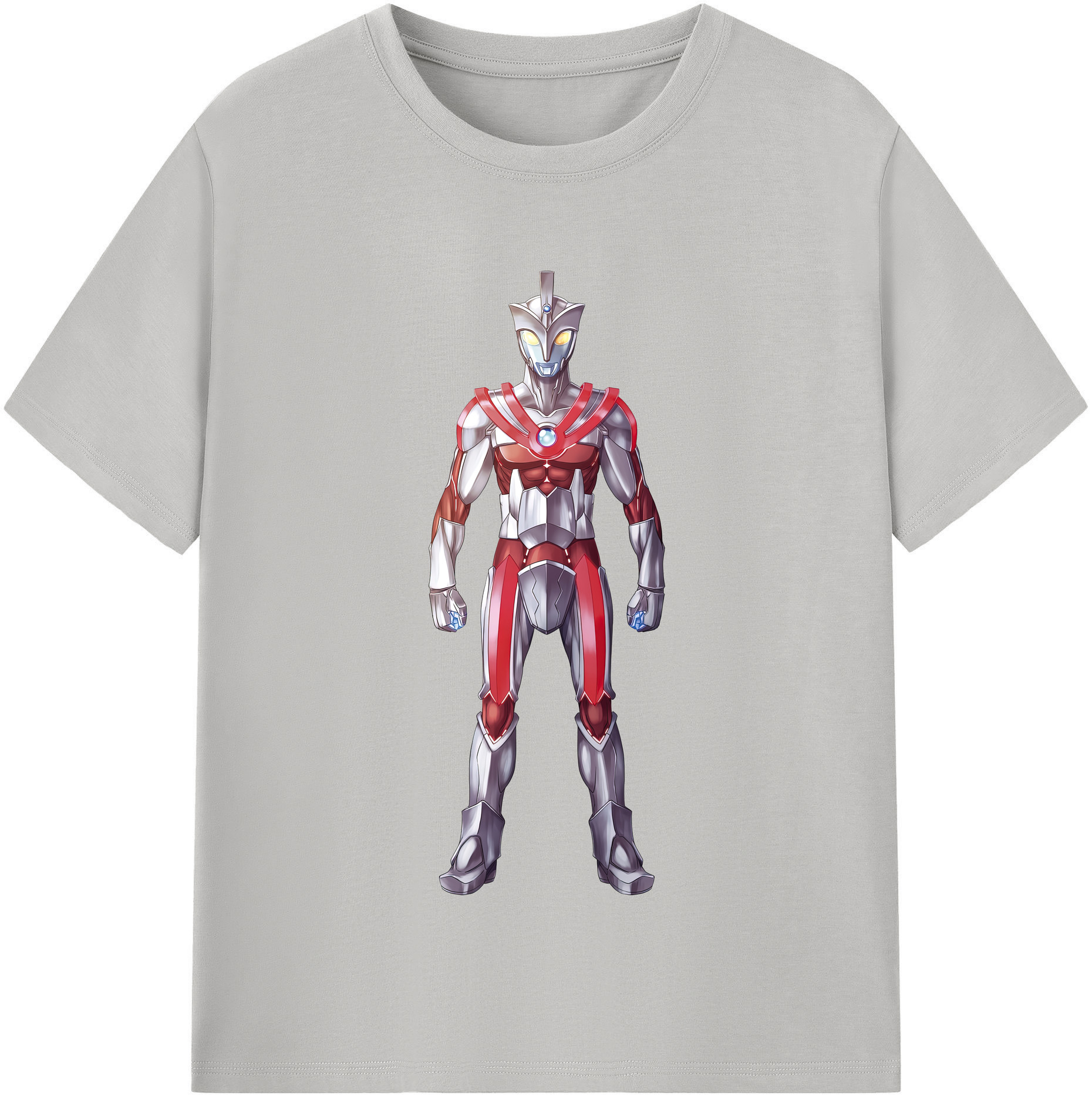 （画像用） ウルトラマン Ultraman レディースカジュアルプリントTシャツ（綿100％）