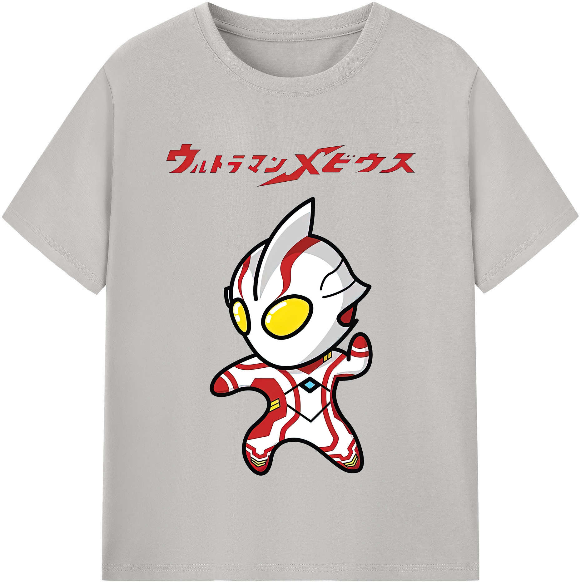 （画像用） ウルトラマン Ultraman レディースカジュアルプリントTシャツ（綿100％）