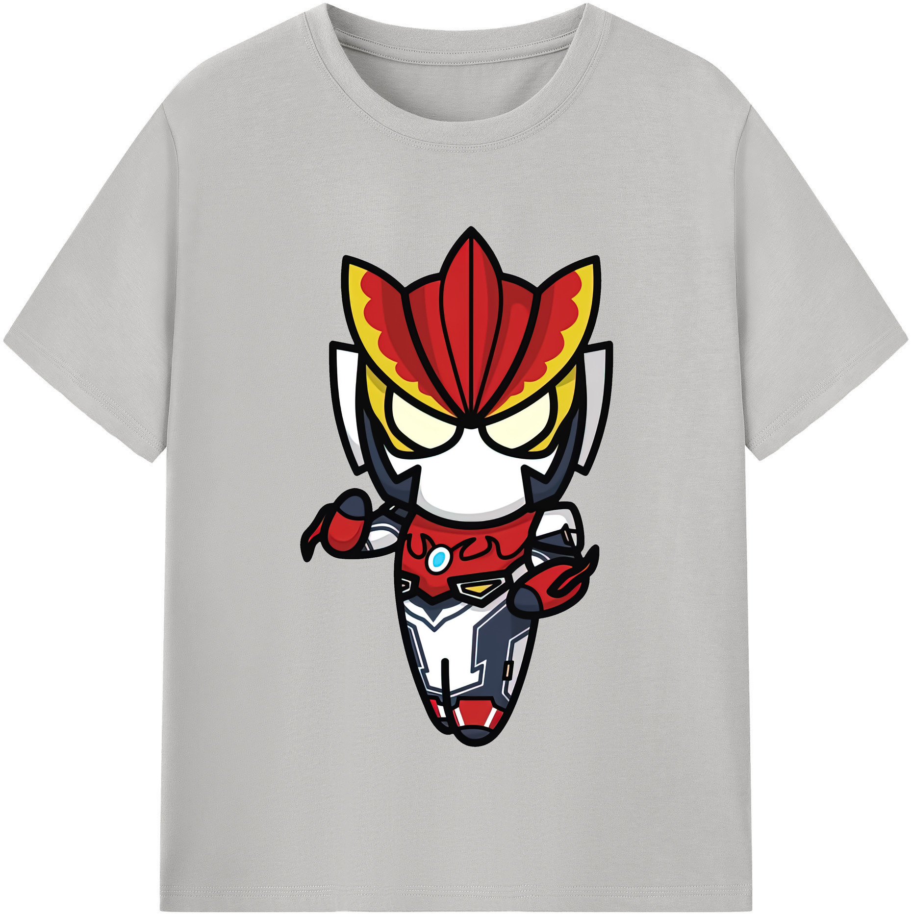 （画像用） ウルトラマン Ultraman レディースカジュアルプリントTシャツ（綿100％）