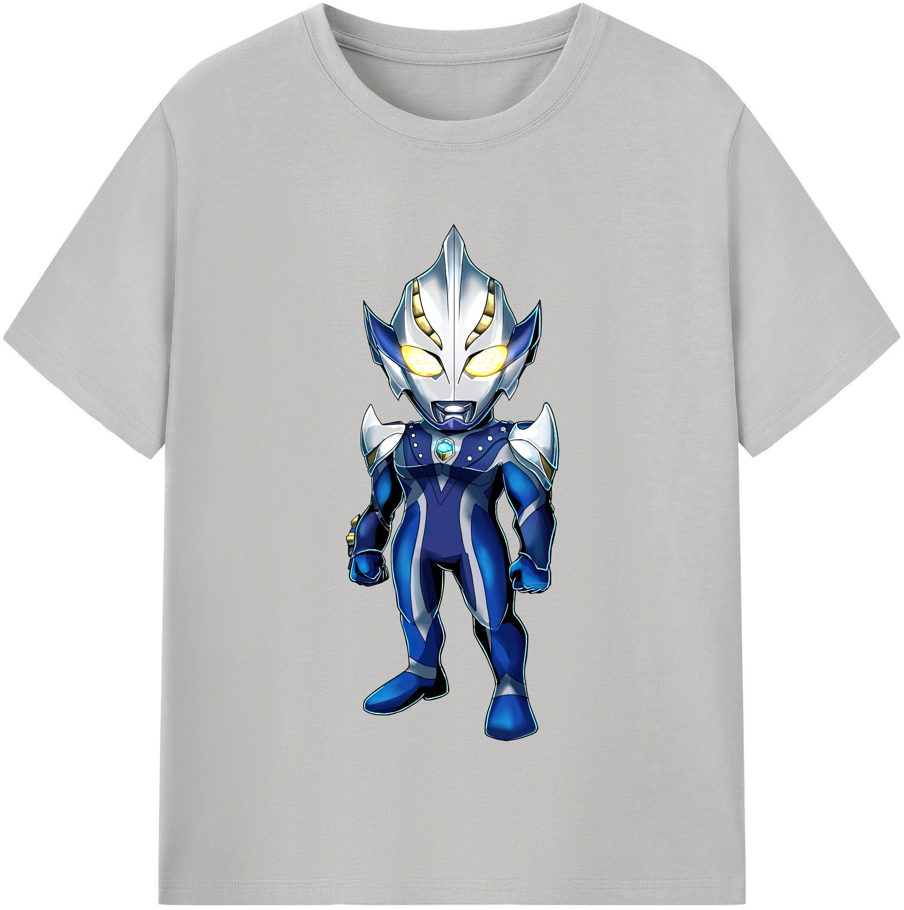 （画像用） ウルトラマン Ultraman レディースカジュアルプリントTシャツ（綿100％）