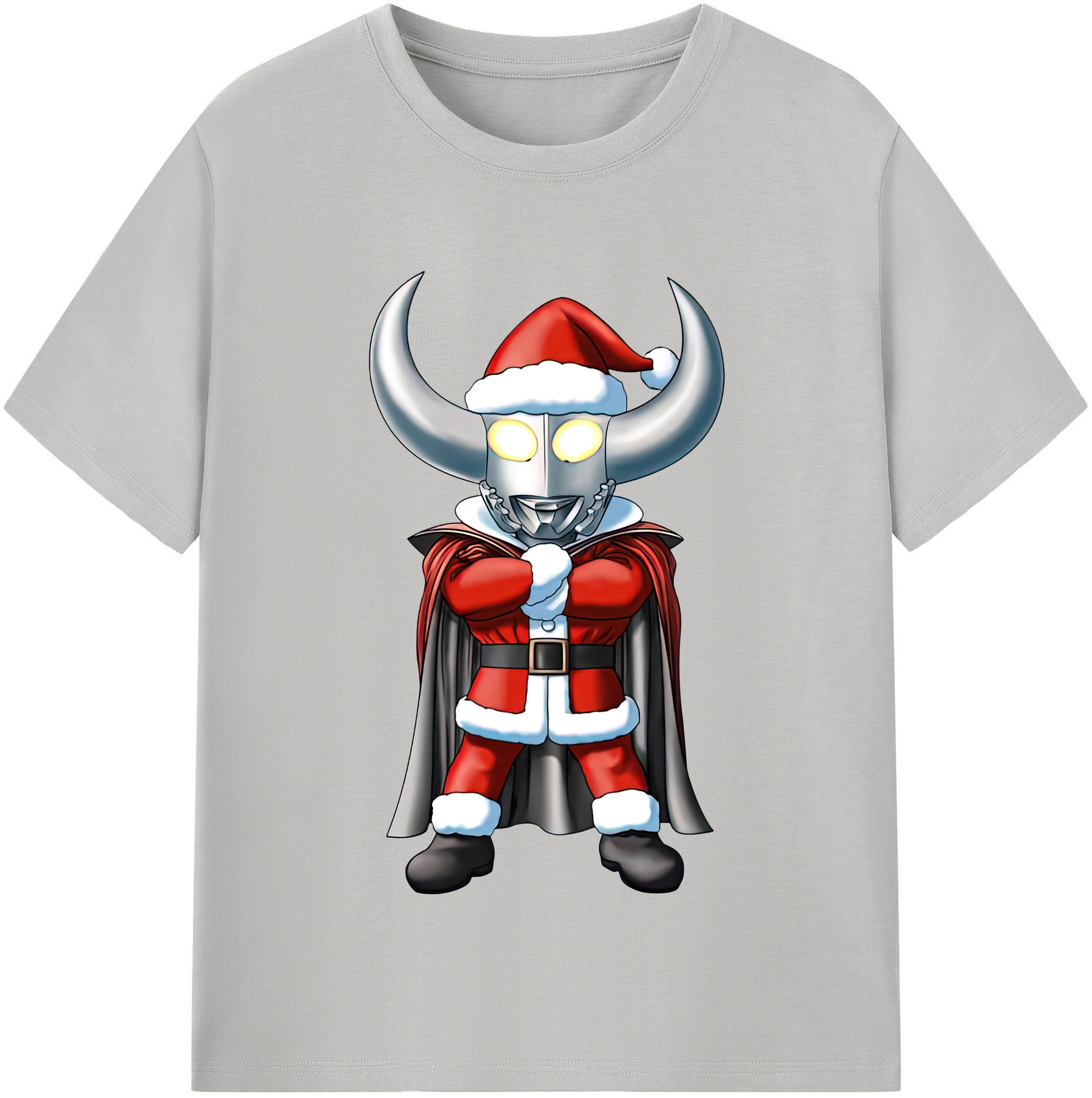 （画像用） ウルトラマン Ultraman レディースカジュアルプリントTシャツ（綿100％）