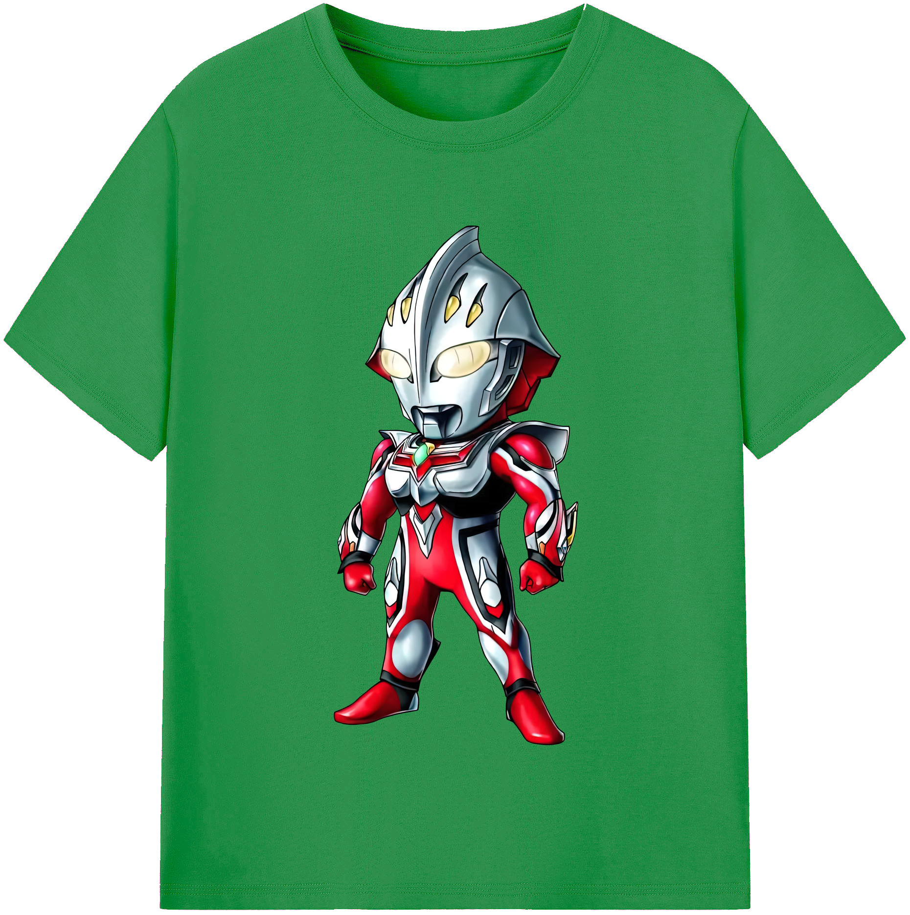 （画像用） ウルトラマン Ultraman レディースカジュアルプリントTシャツ（綿100％）