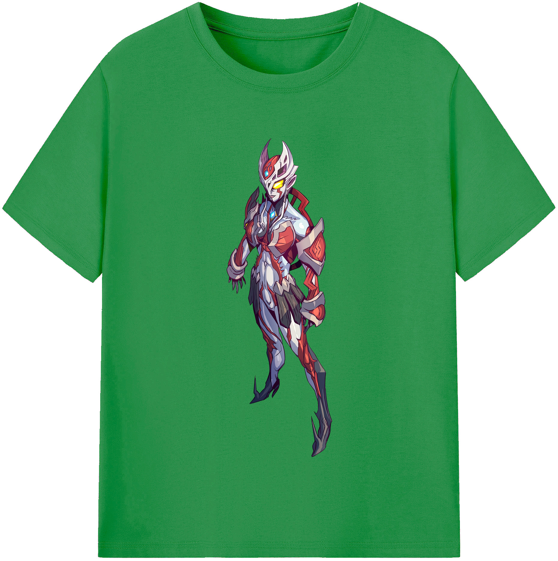 （画像用） ウルトラマン Ultraman レディースカジュアルプリントTシャツ（綿100％）