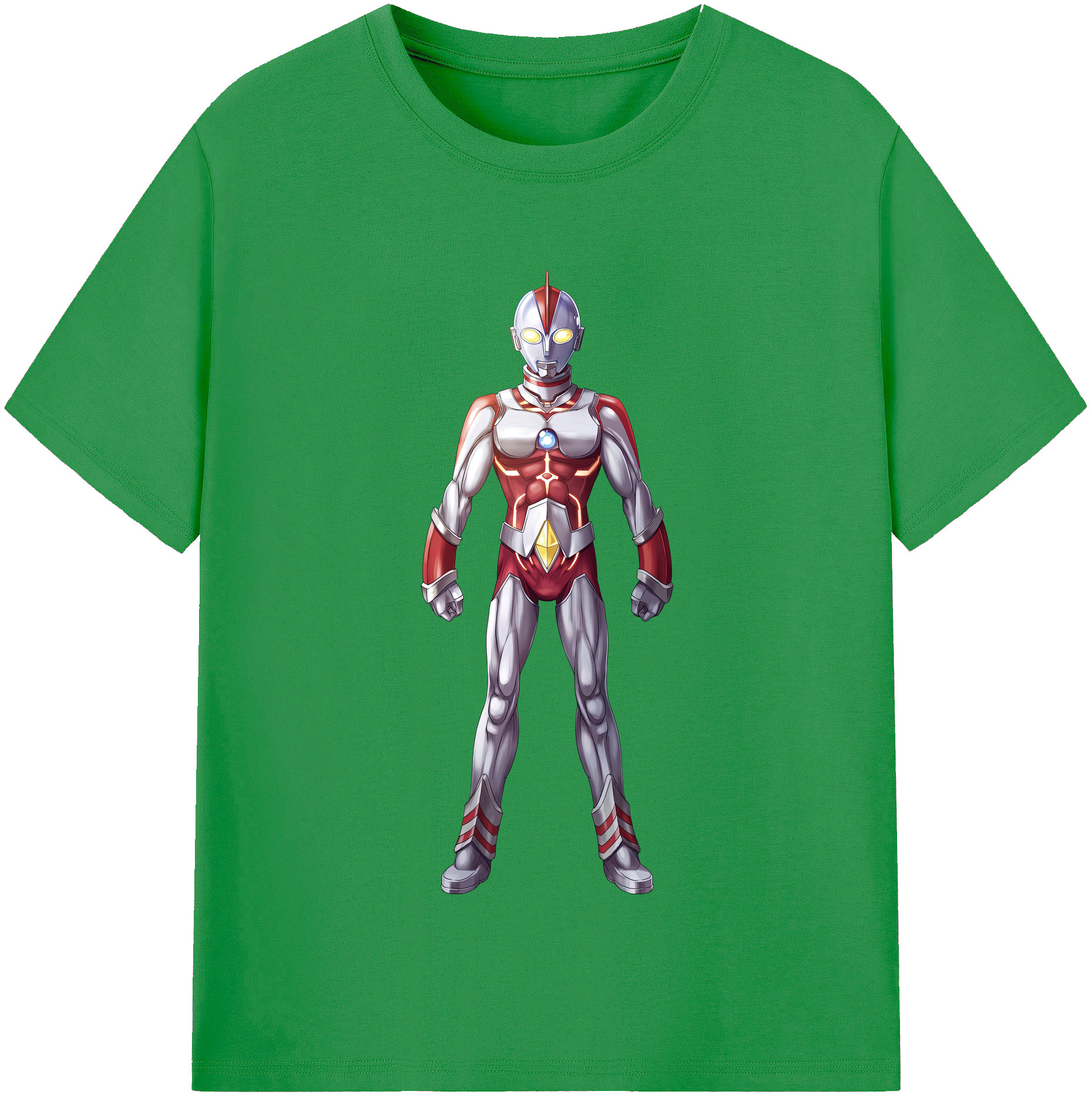 （画像用） ウルトラマン Ultraman レディースカジュアルプリントTシャツ（綿100％）