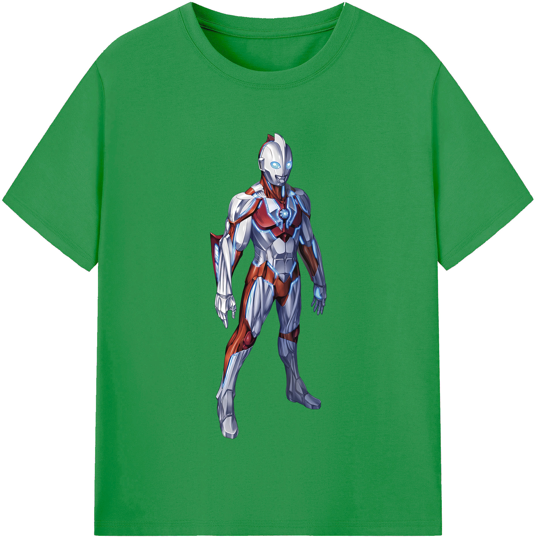 （画像用） ウルトラマン Ultraman レディースカジュアルプリントTシャツ（綿100％）