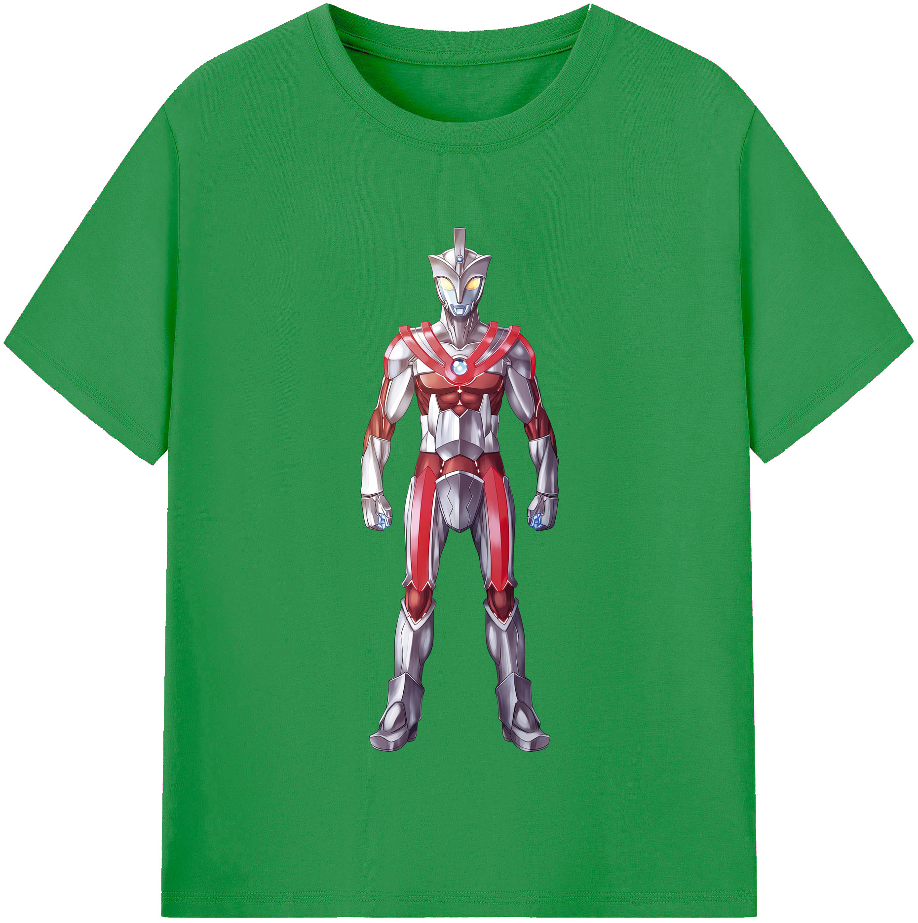（画像用） ウルトラマン Ultraman レディースカジュアルプリントTシャツ（綿100％）