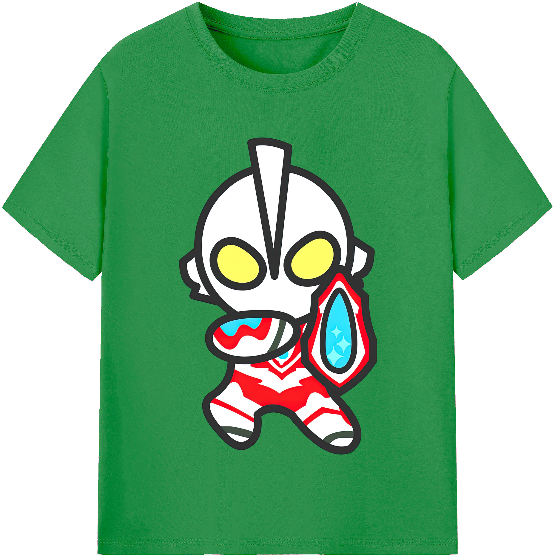 （画像用） ウルトラマン Ultraman レディースカジュアルプリントTシャツ（綿100％）