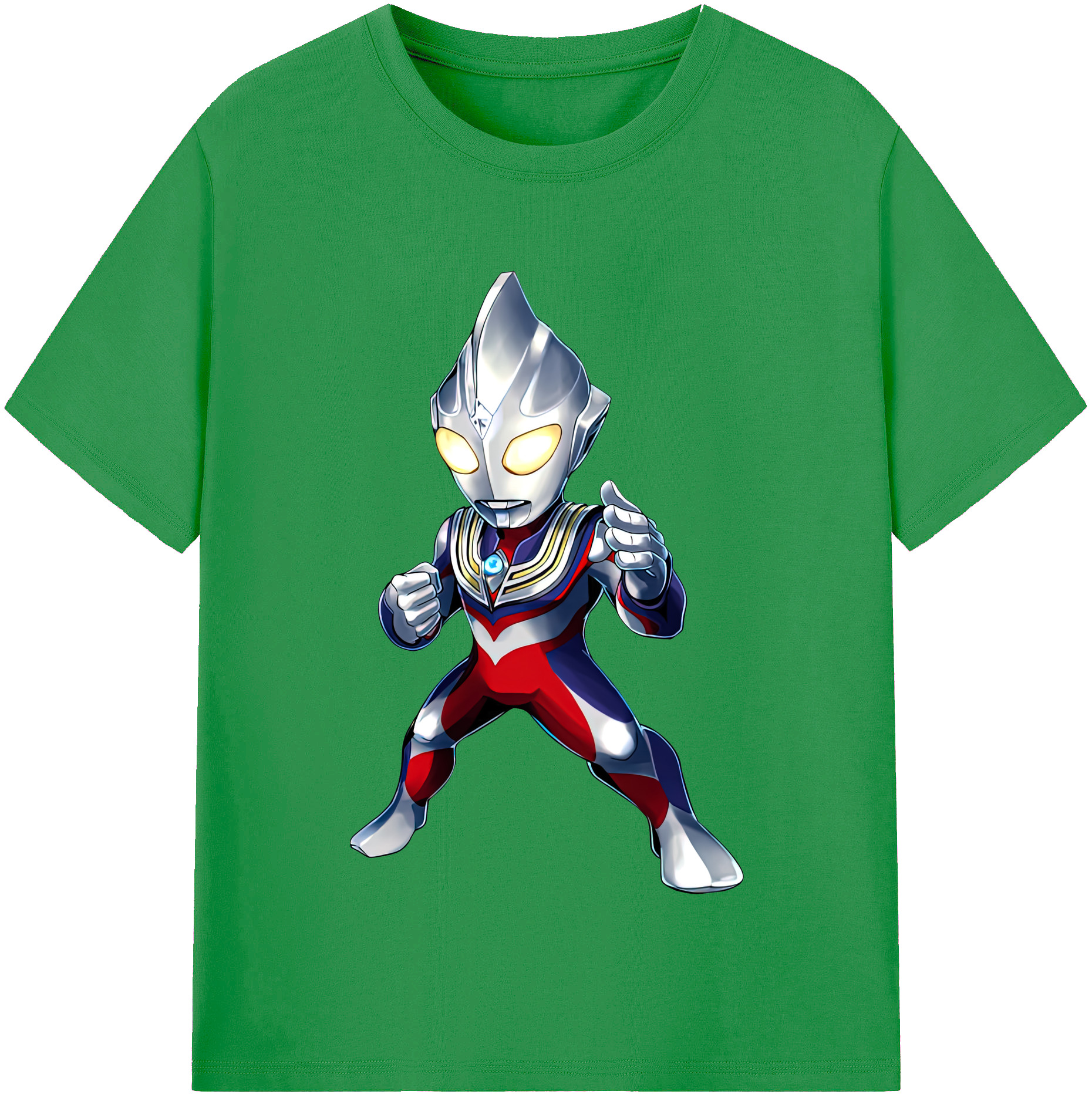 （画像用） ウルトラマン Ultraman レディースカジュアルプリントTシャツ（綿100％）