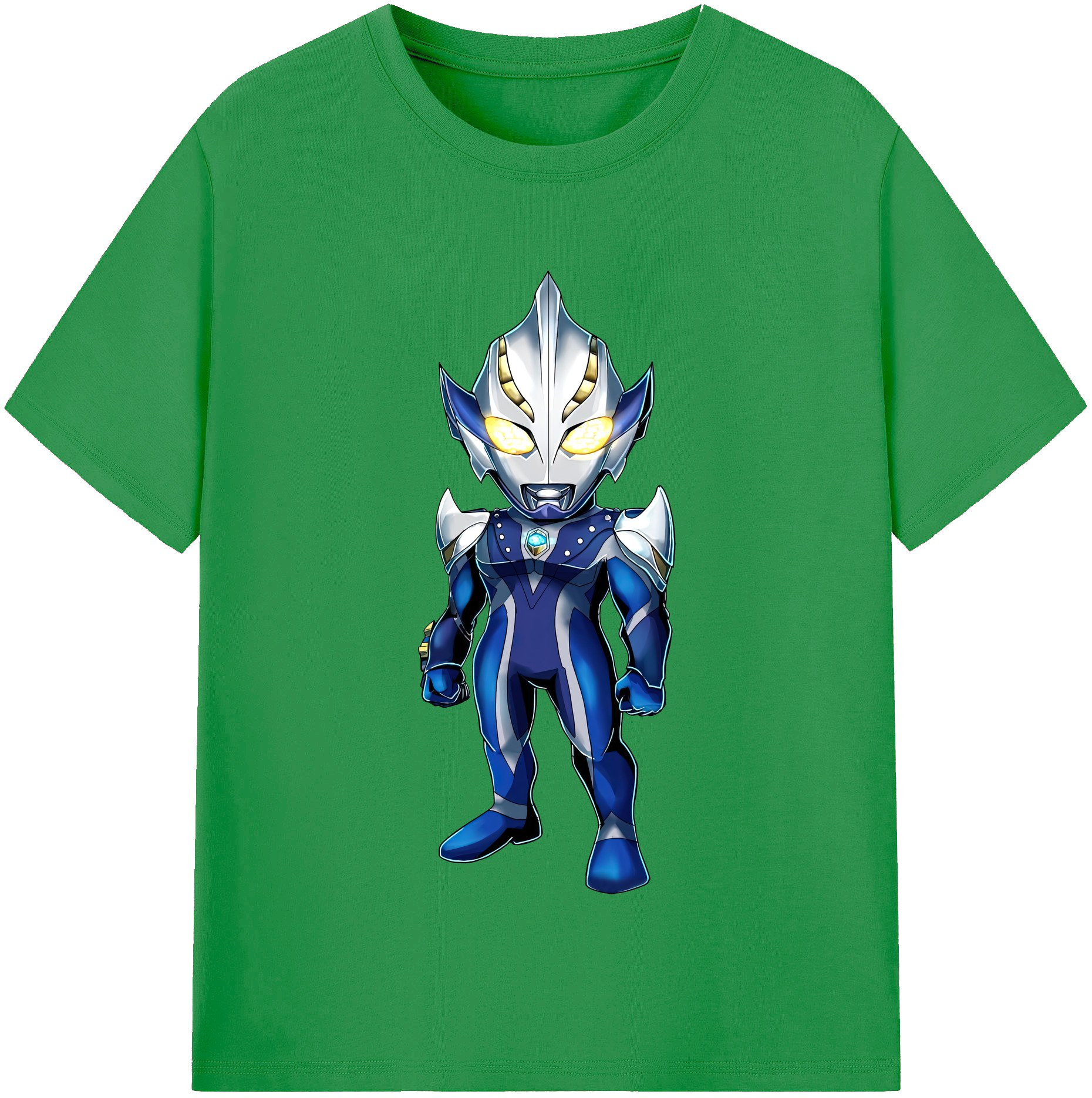 （画像用） ウルトラマン Ultraman レディースカジュアルプリントTシャツ（綿100％）