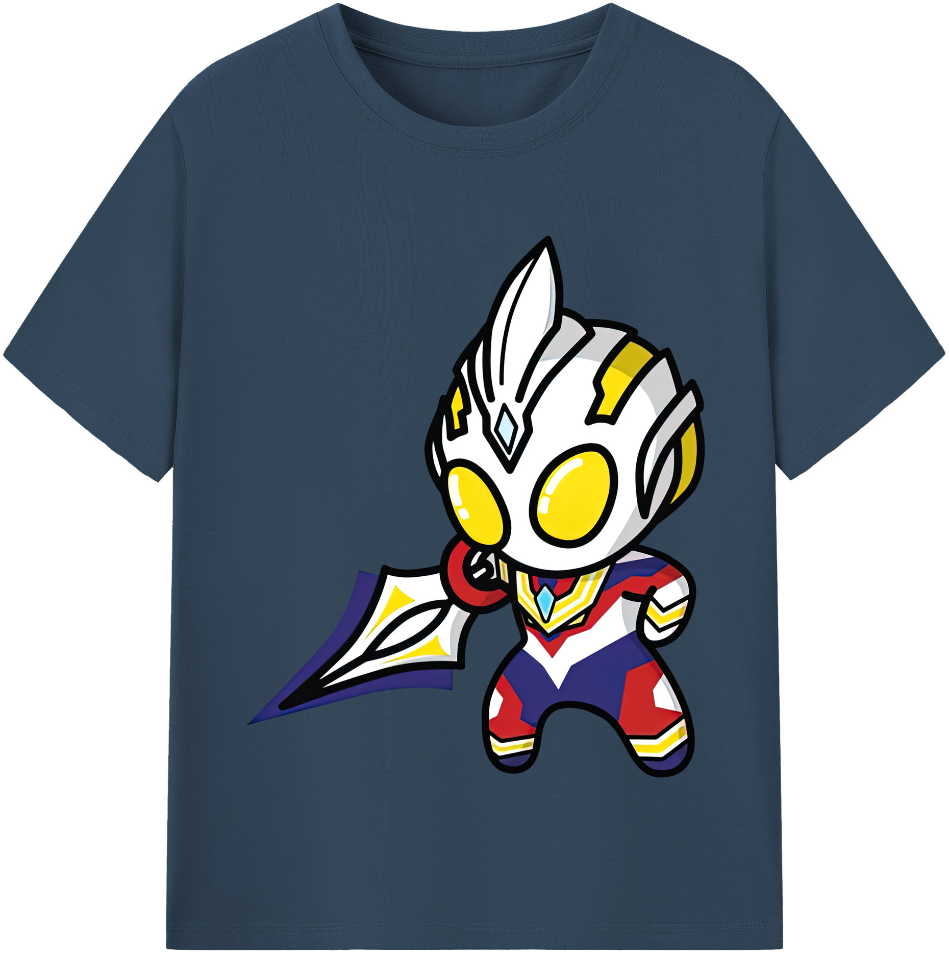 （画像用） ウルトラマン Ultraman レディースカジュアルプリントTシャツ（綿100％）