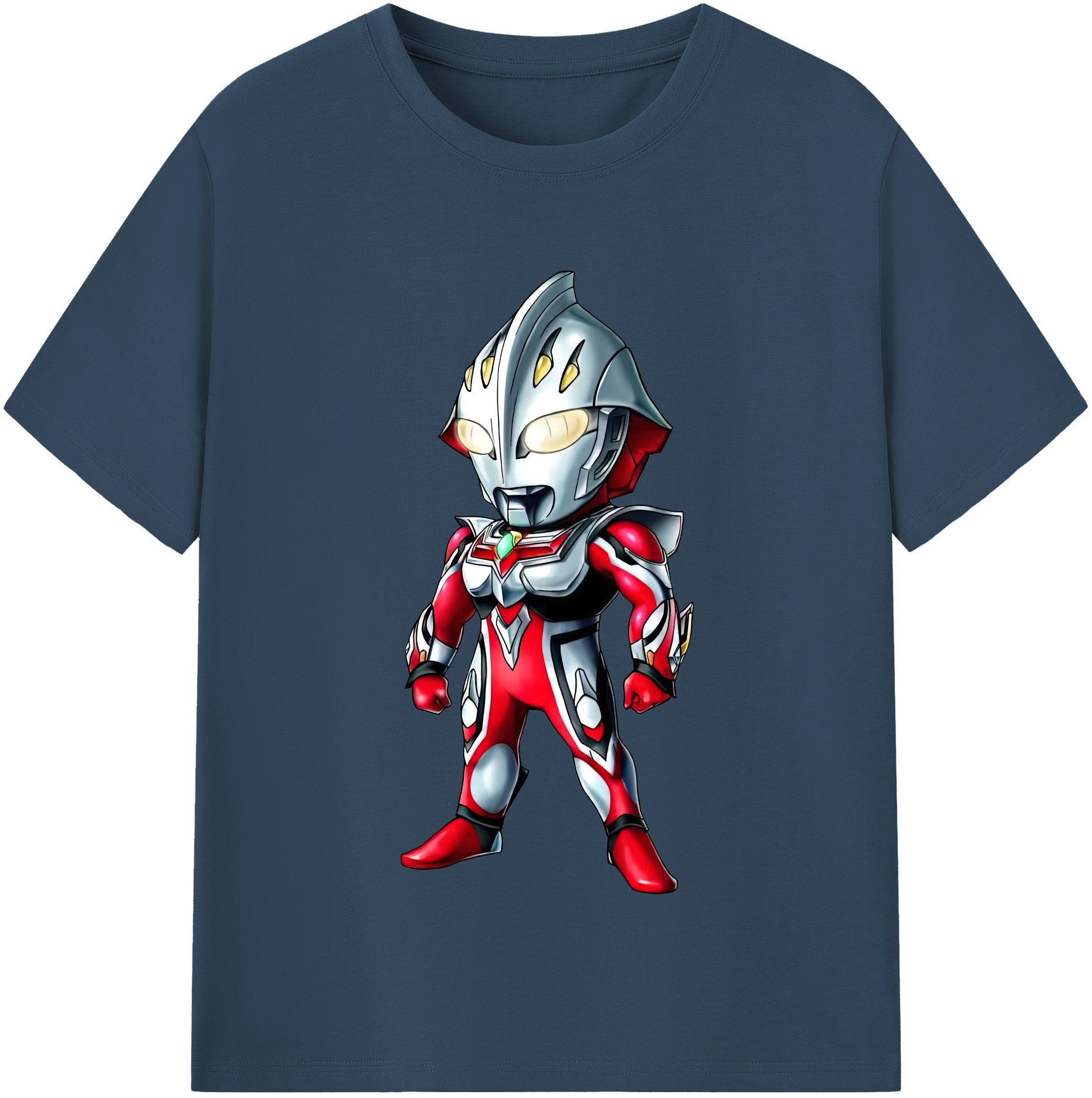 （画像用） ウルトラマン Ultraman レディースカジュアルプリントTシャツ（綿100％）