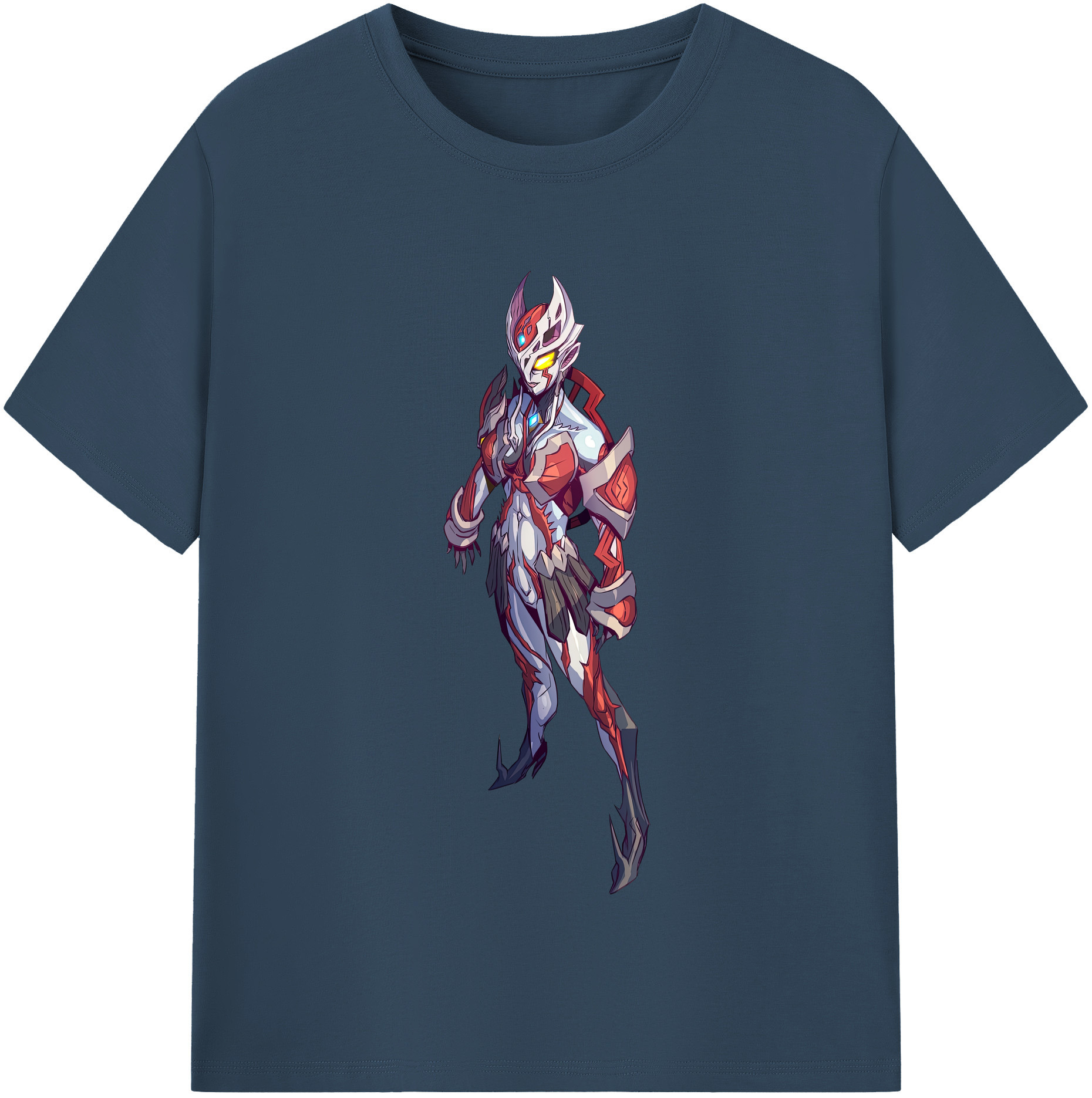 （画像用） ウルトラマン Ultraman レディースカジュアルプリントTシャツ（綿100％）