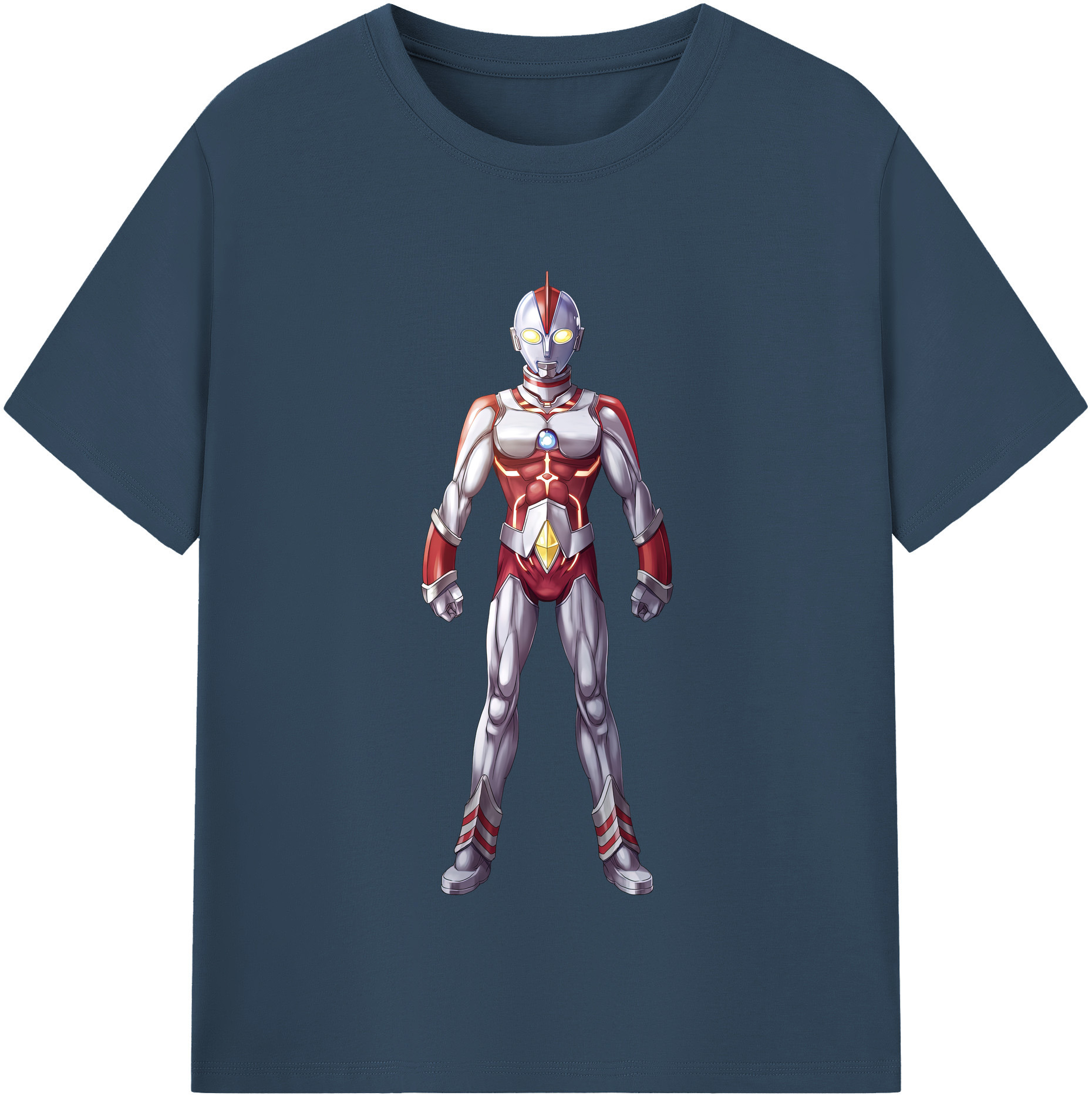 （画像用） ウルトラマン Ultraman レディースカジュアルプリントTシャツ（綿100％）