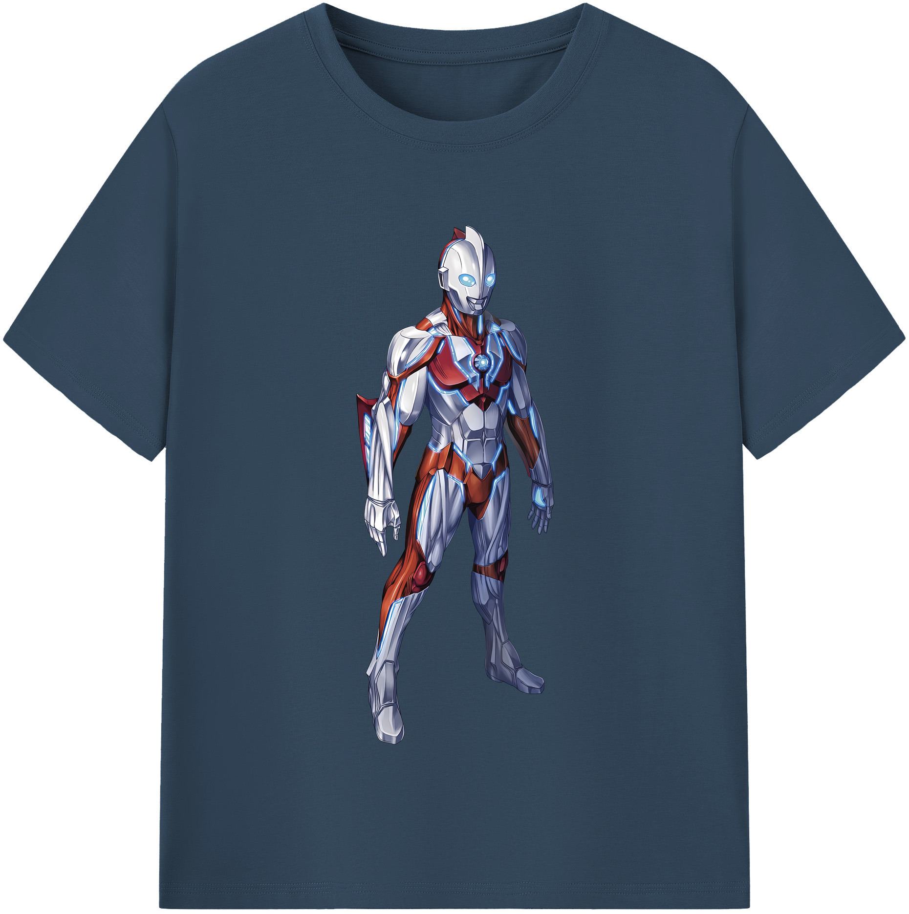 （画像用） ウルトラマン Ultraman レディースカジュアルプリントTシャツ（綿100％）