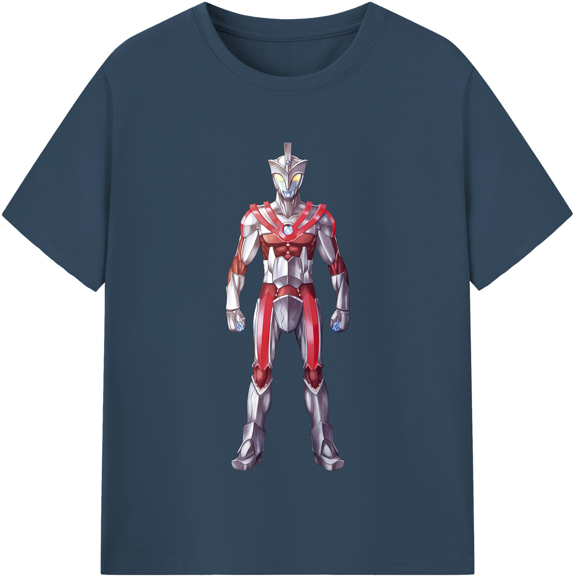 （画像用） ウルトラマン Ultraman レディースカジュアルプリントTシャツ（綿100％）
