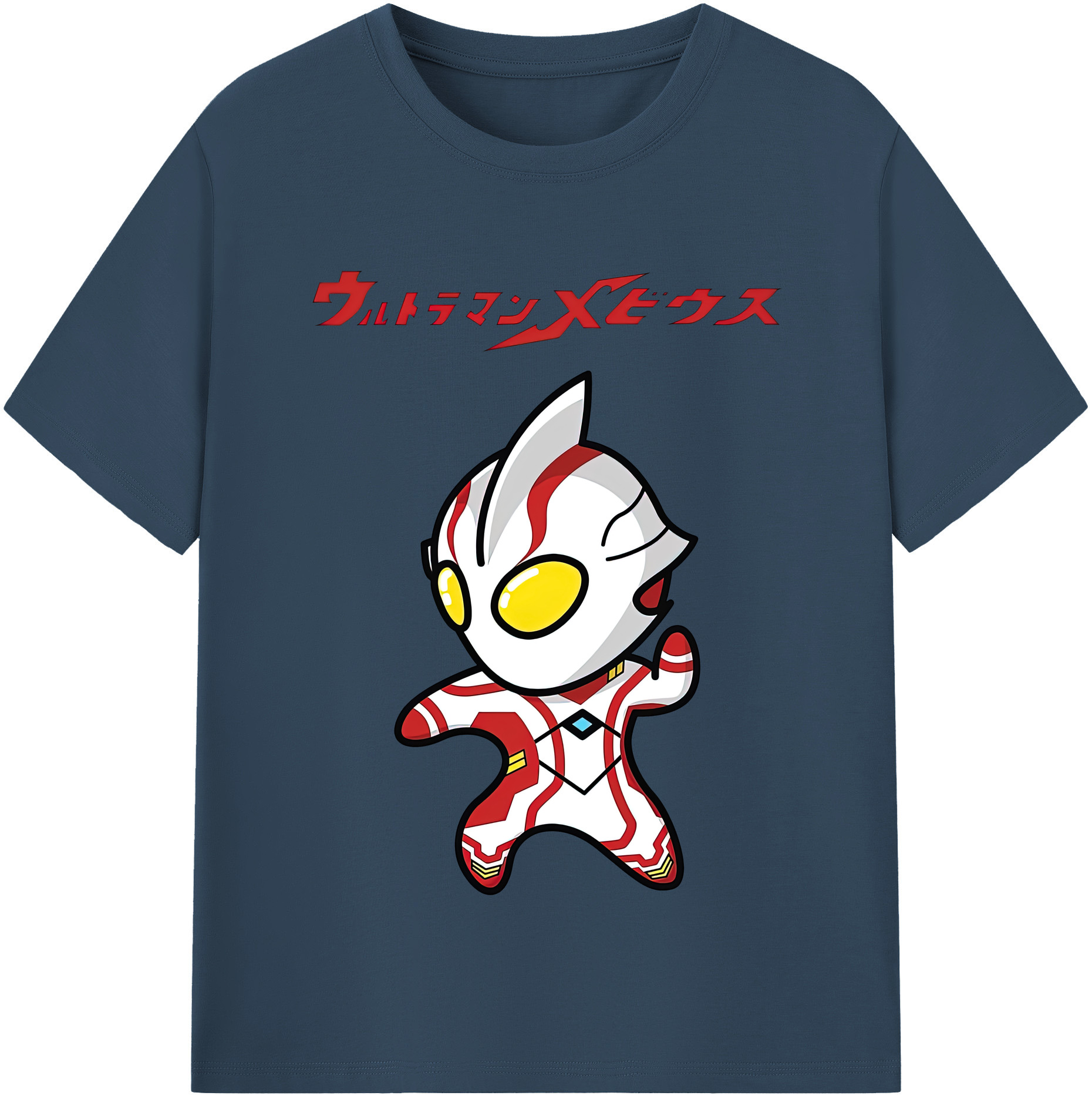 （画像用） ウルトラマン Ultraman レディースカジュアルプリントTシャツ（綿100％）