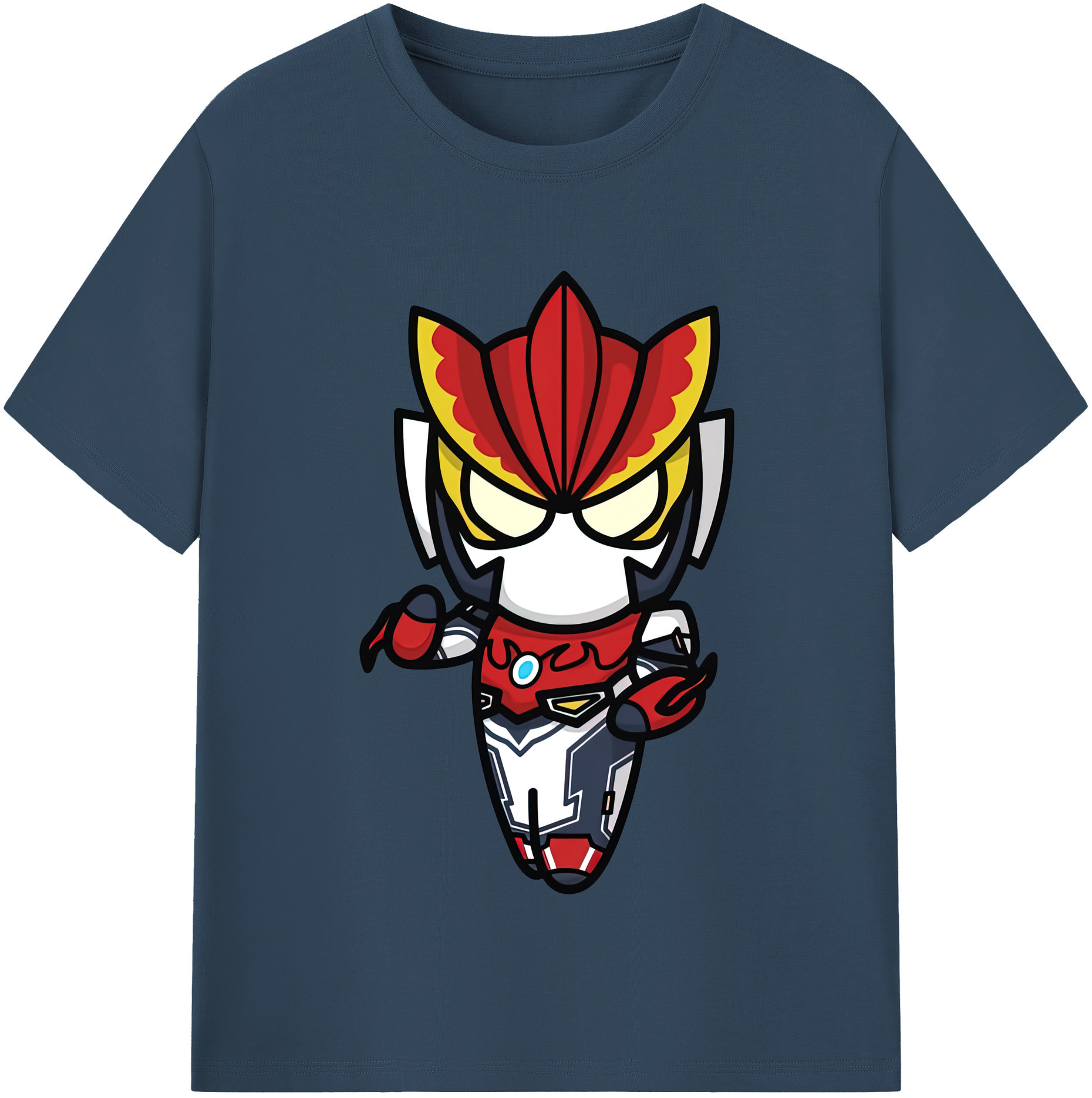 （画像用） ウルトラマン Ultraman レディースカジュアルプリントTシャツ（綿100％）