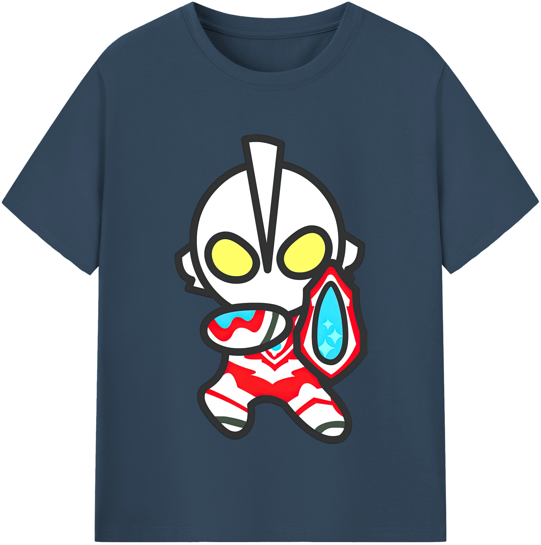 （画像用） ウルトラマン Ultraman レディースカジュアルプリントTシャツ（綿100％）