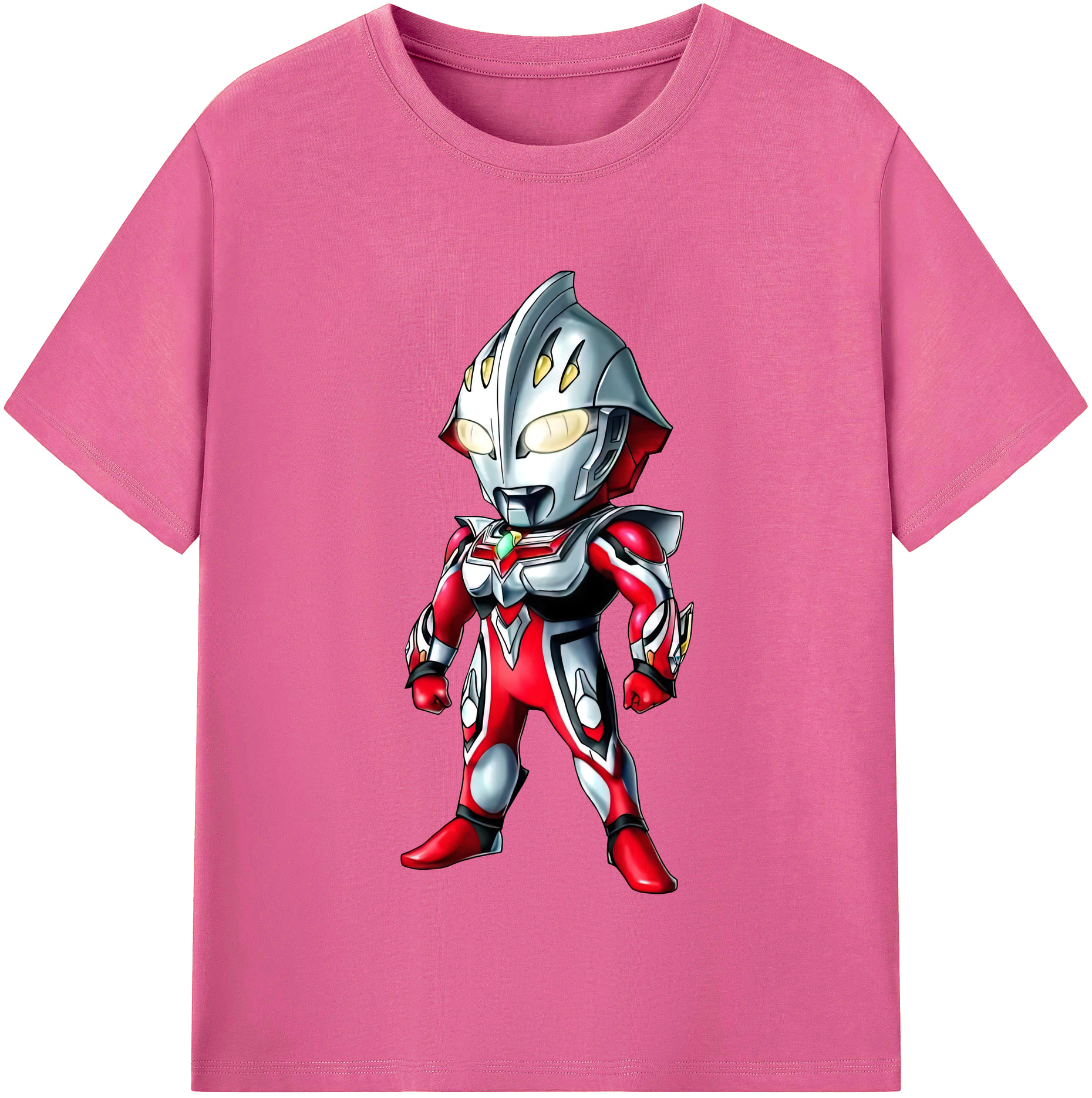 （画像用） ウルトラマン Ultraman レディースカジュアルプリントTシャツ（綿100％）