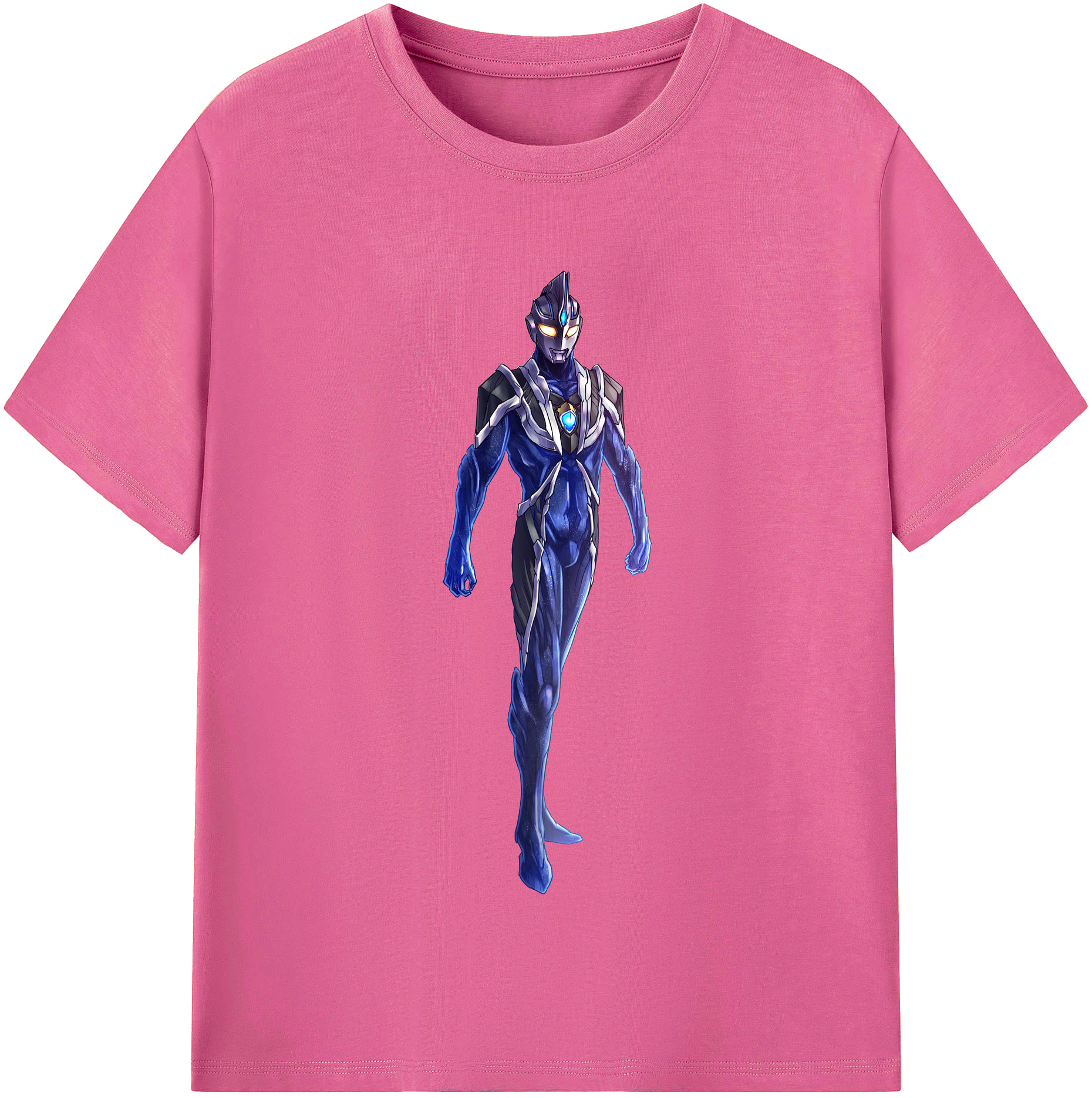 （画像用） ウルトラマン Ultraman レディースカジュアルプリントTシャツ（綿100％）
