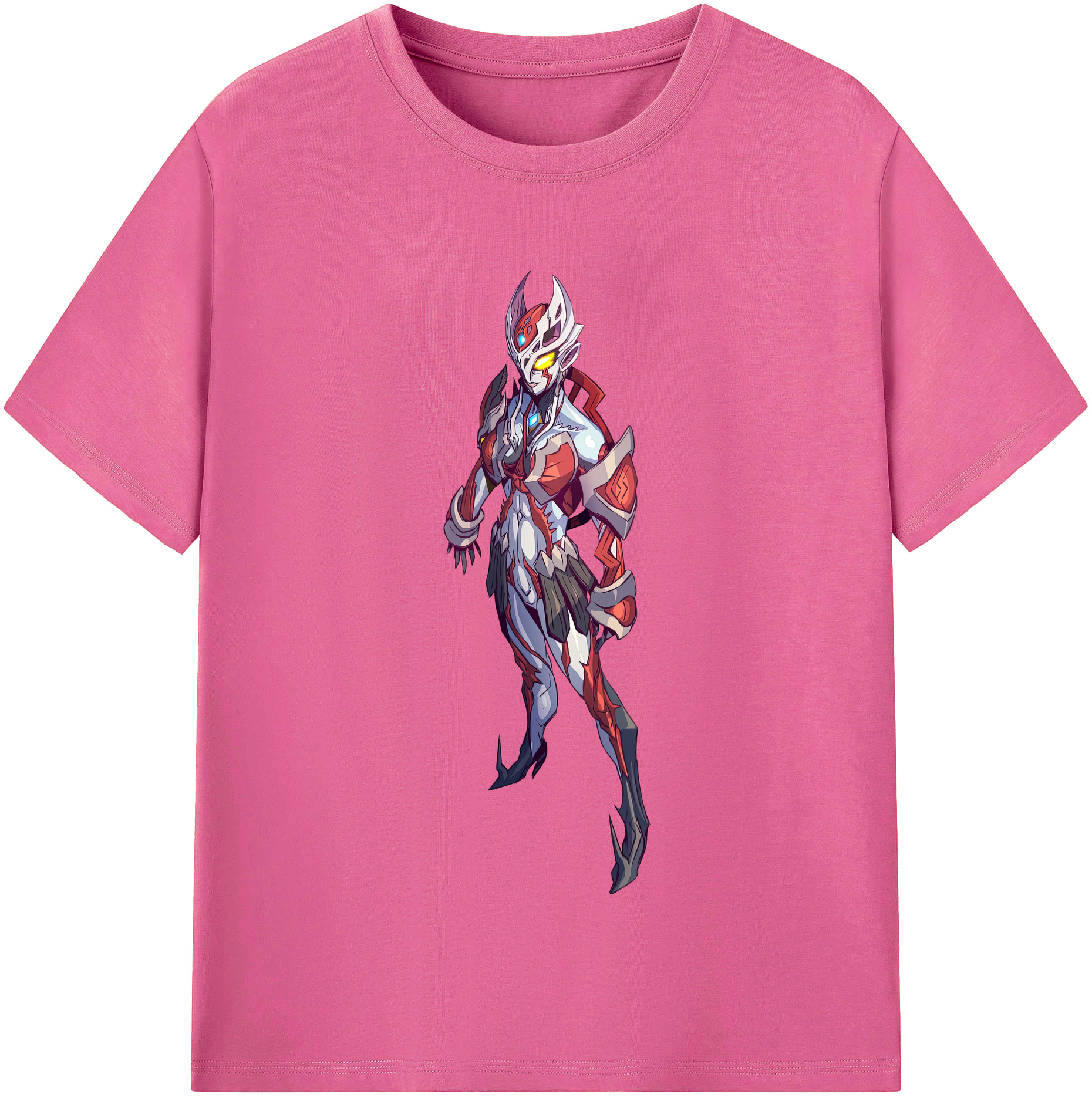 （画像用） ウルトラマン Ultraman レディースカジュアルプリントTシャツ（綿100％）
