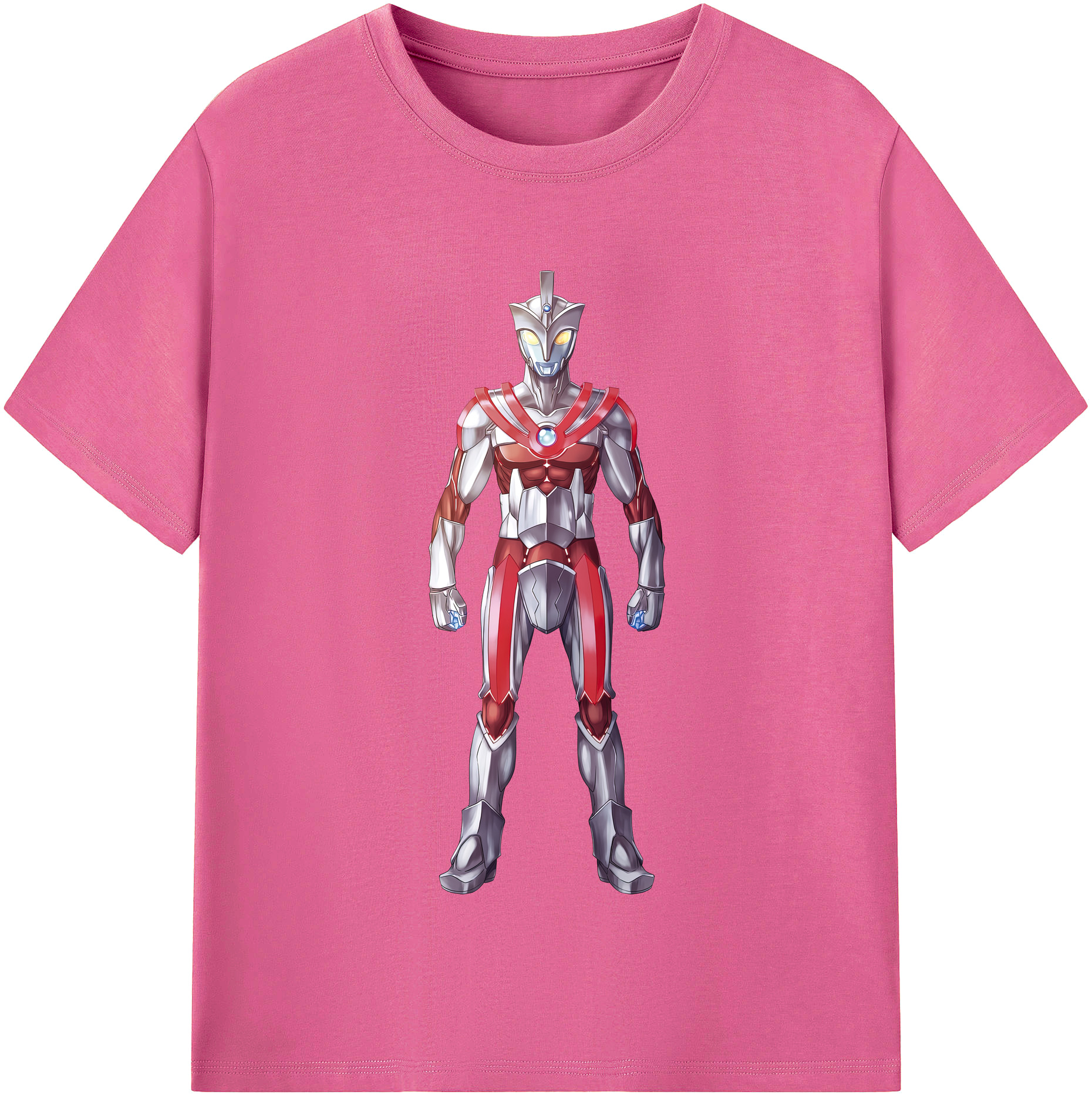 （画像用） ウルトラマン Ultraman レディースカジュアルプリントTシャツ（綿100％）
