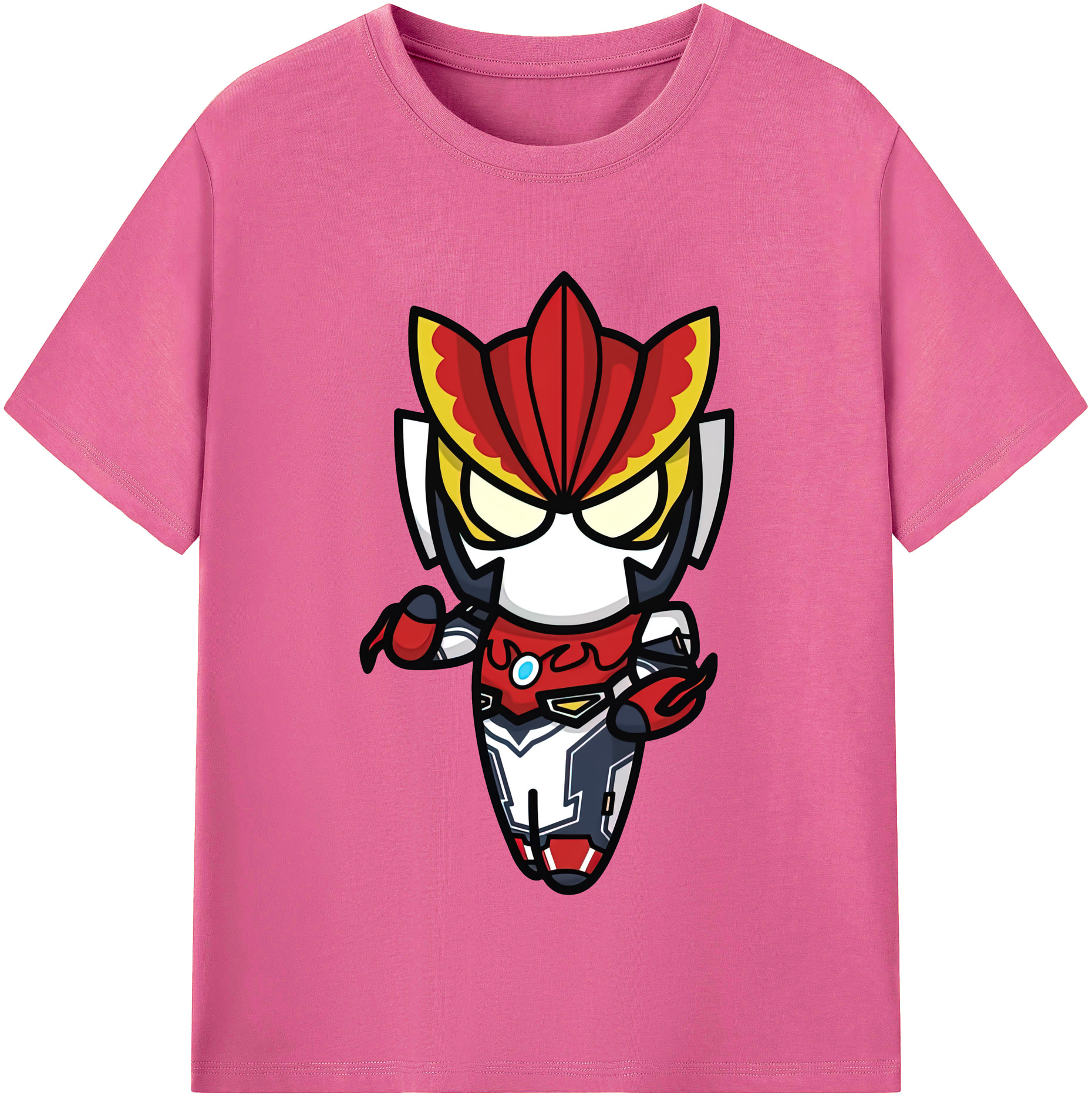 （画像用） ウルトラマン Ultraman レディースカジュアルプリントTシャツ（綿100％）
