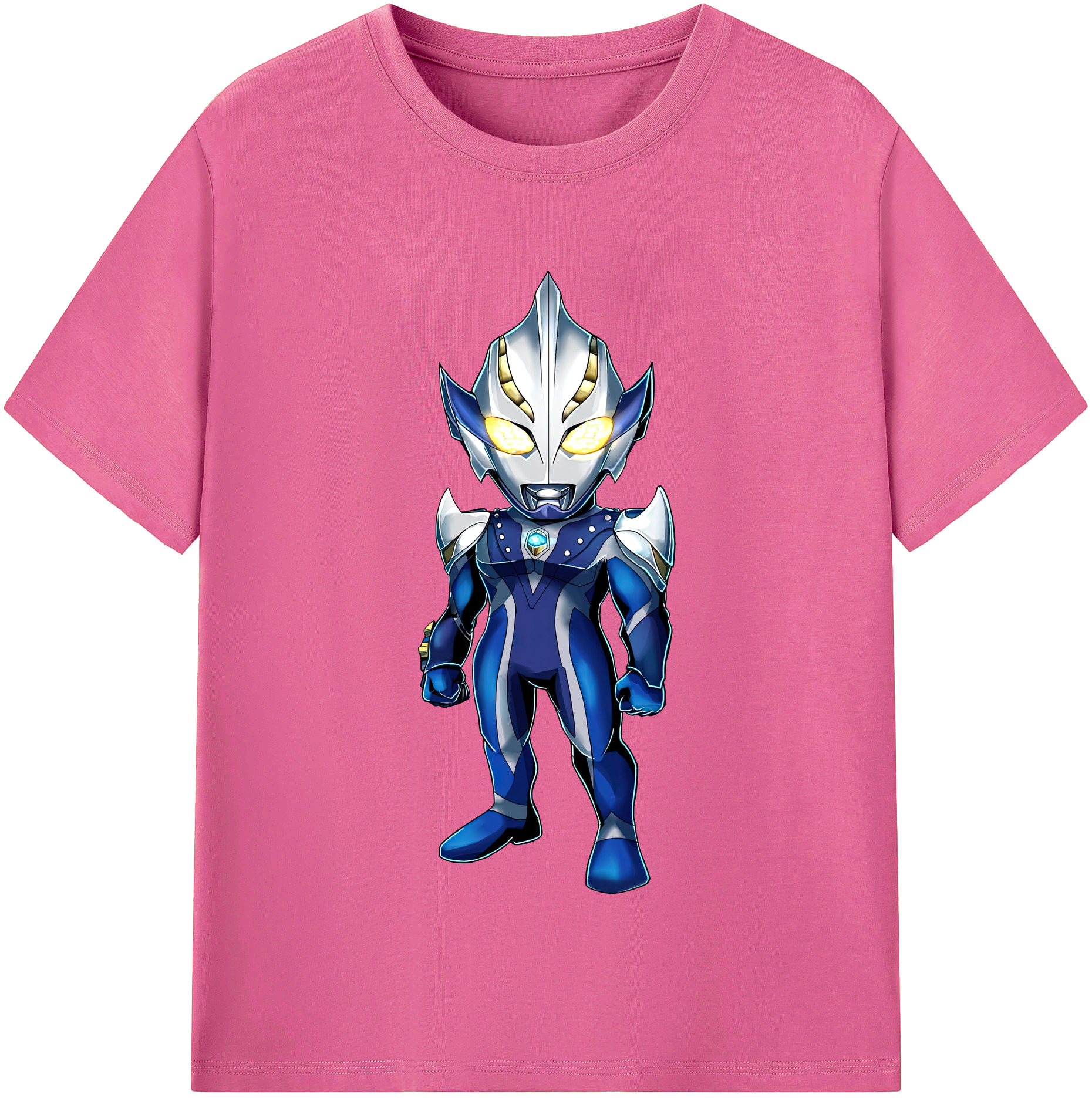 （画像用） ウルトラマン Ultraman レディースカジュアルプリントTシャツ（綿100％）
