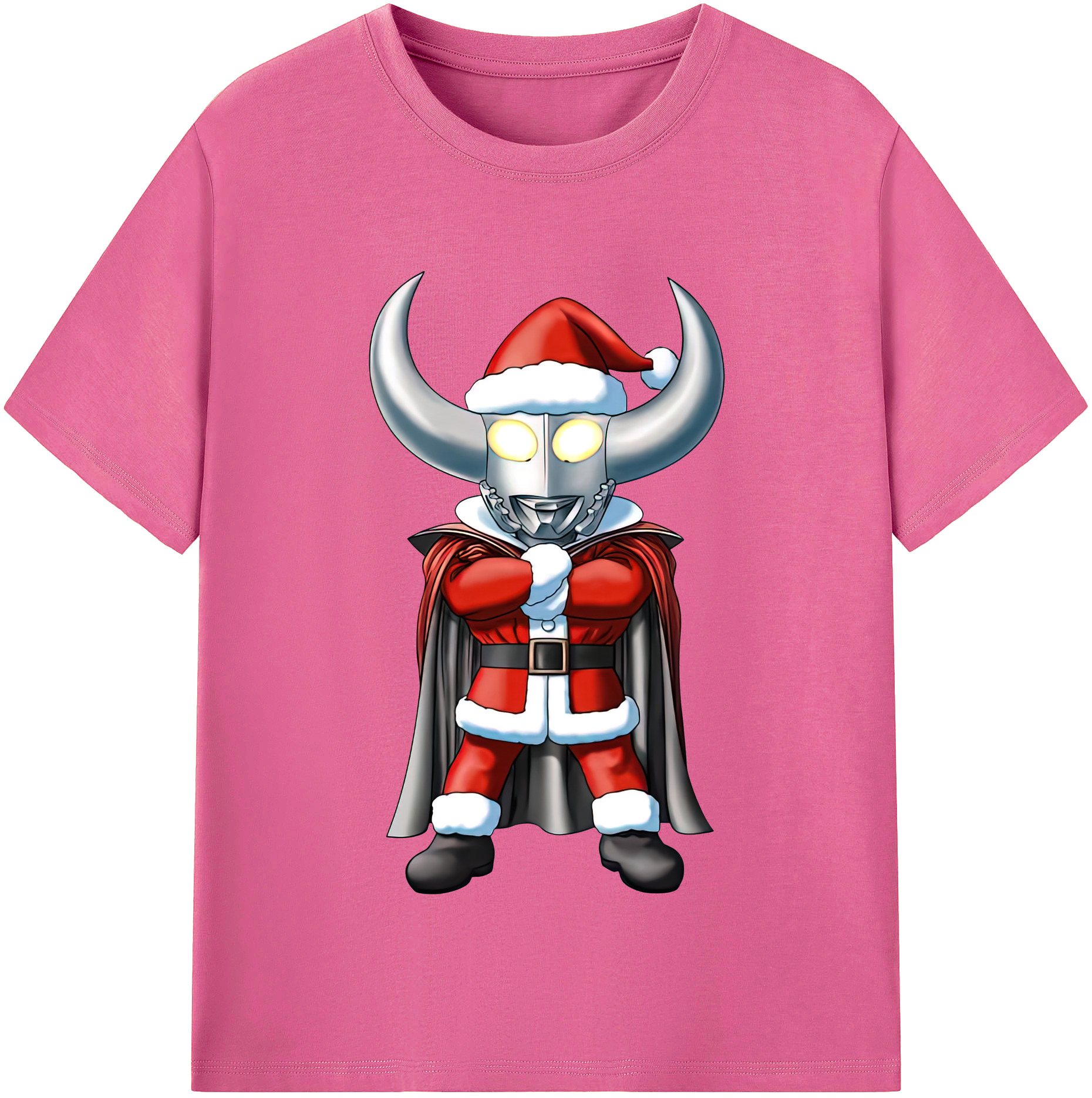 （画像用） ウルトラマン Ultraman レディースカジュアルプリントTシャツ（綿100％）
