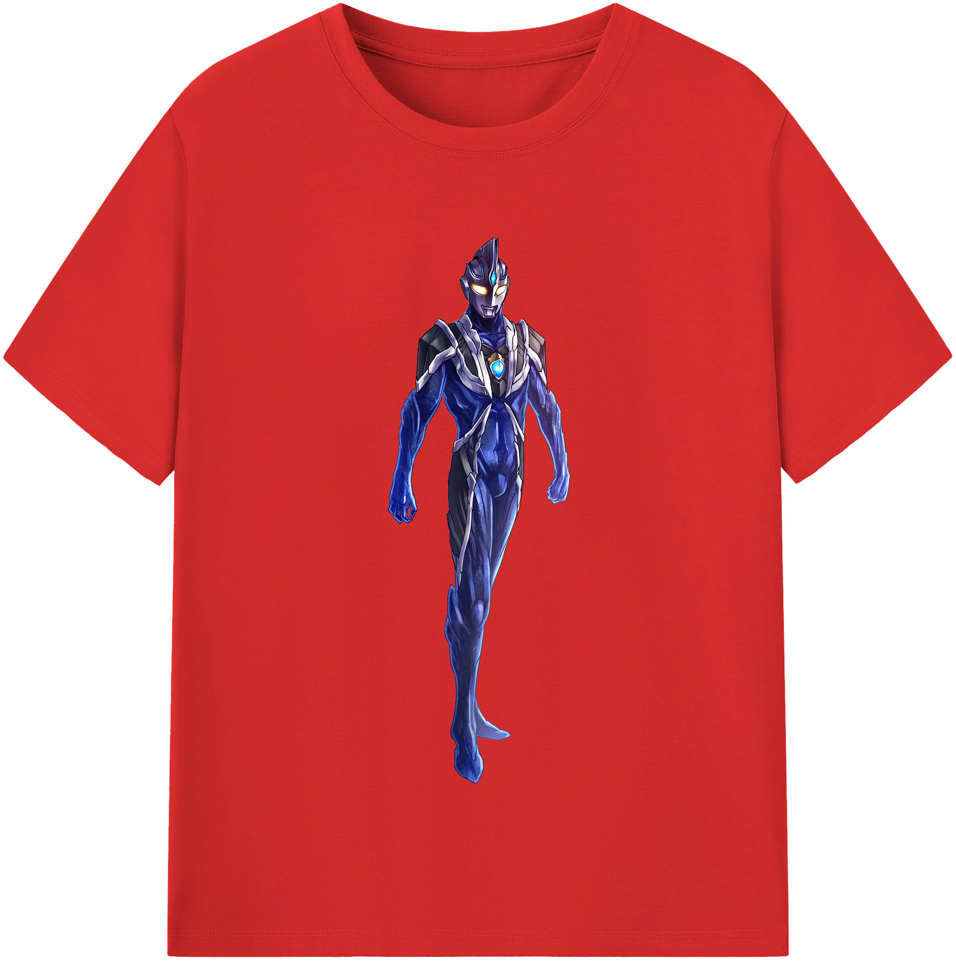 （画像用） ウルトラマン Ultraman レディースカジュアルプリントTシャツ（綿100％）