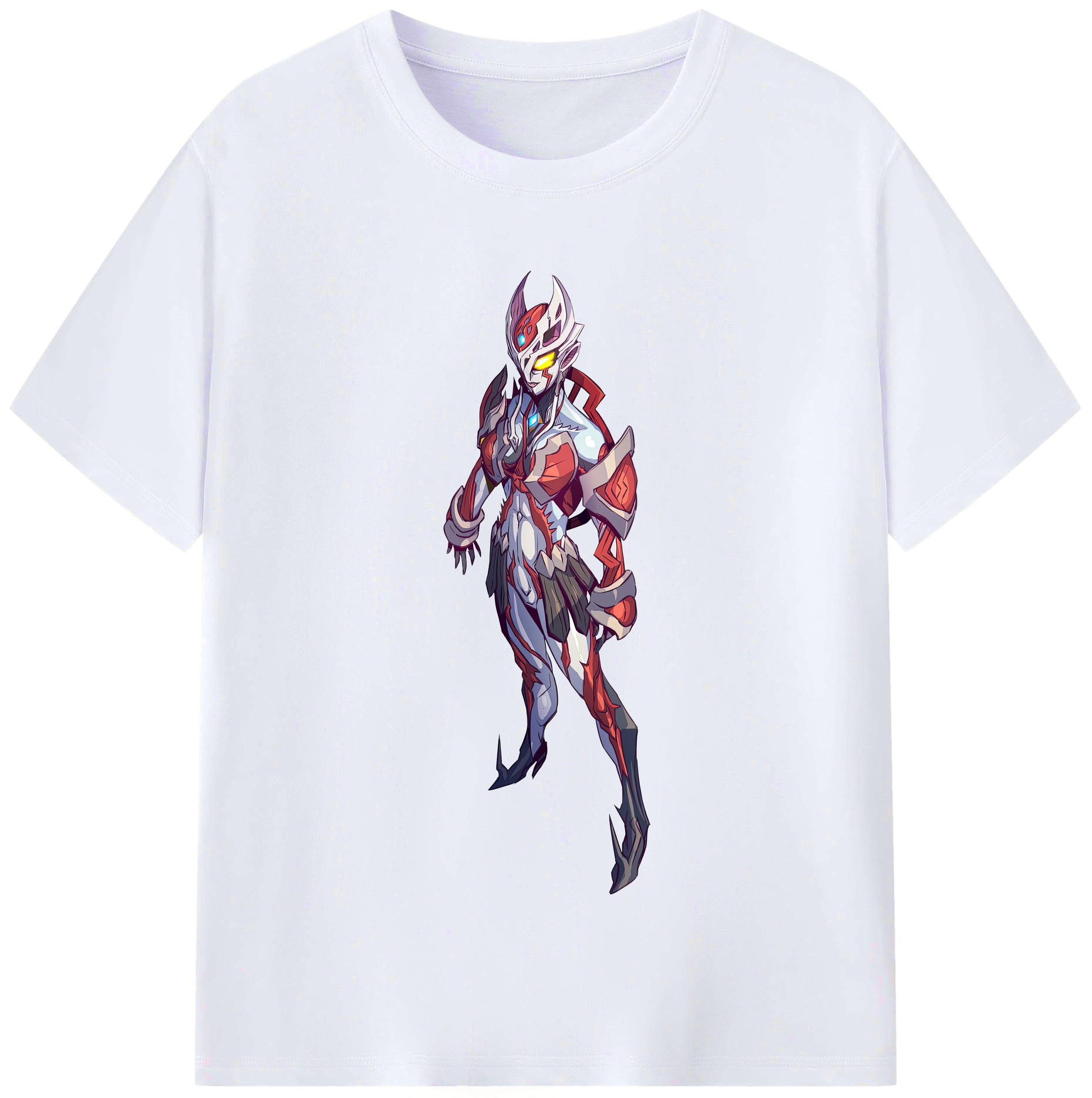 （画像用） ウルトラマン Ultraman レディースカジュアルプリントTシャツ（綿100％）