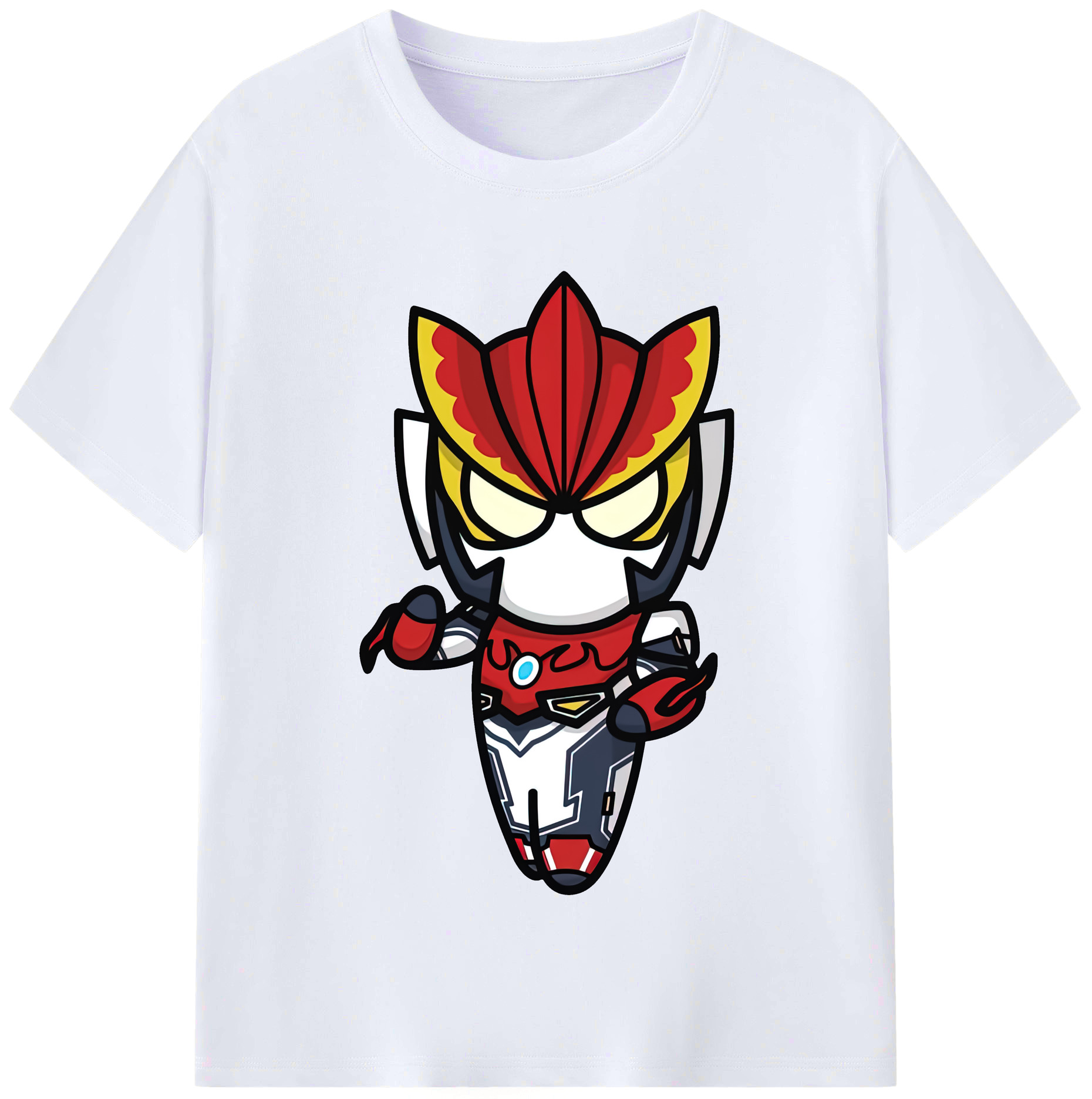（画像用） ウルトラマン Ultraman レディースカジュアルプリントTシャツ（綿100％）