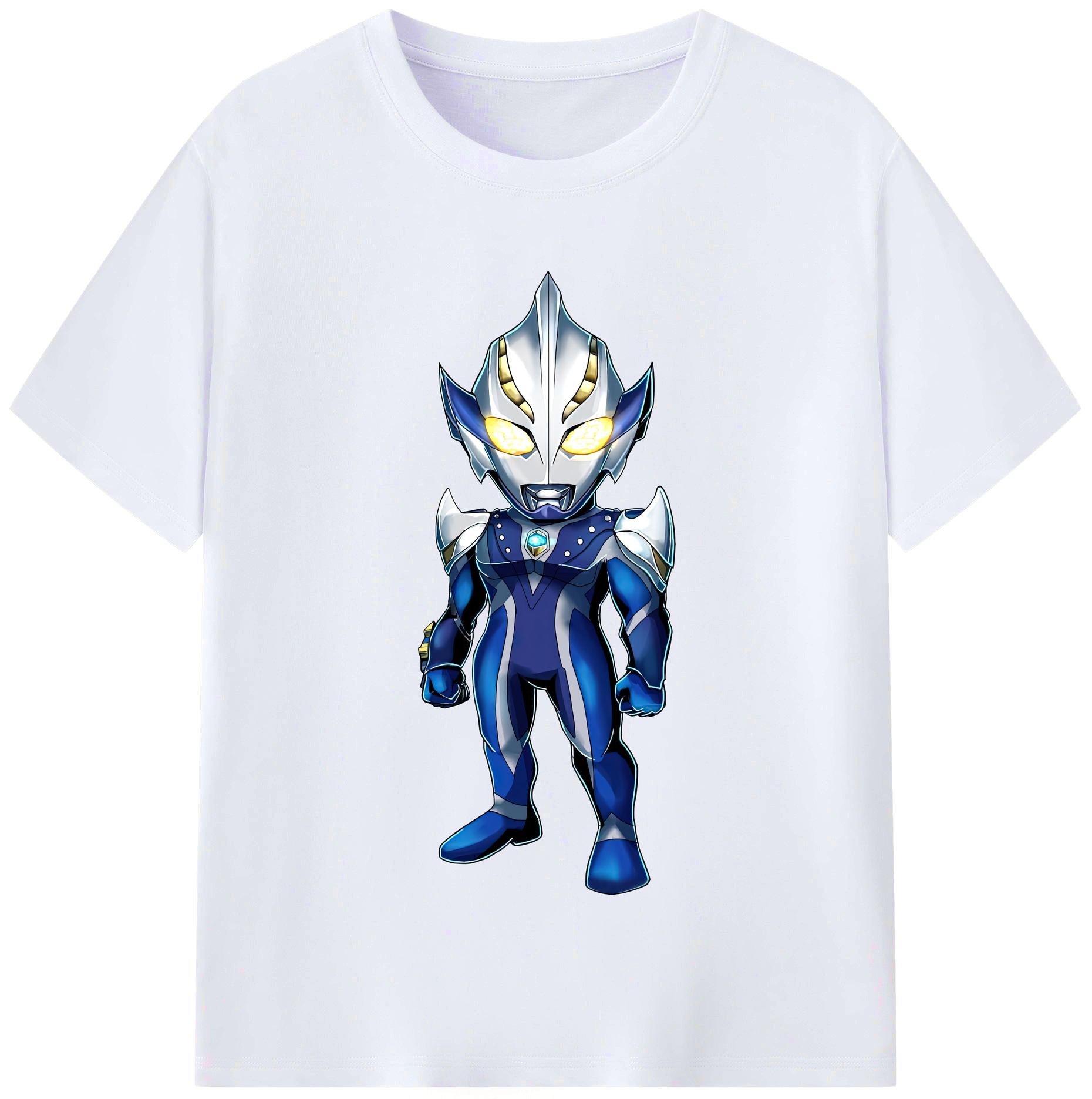 （画像用） ウルトラマン Ultraman レディースカジュアルプリントTシャツ（綿100％）