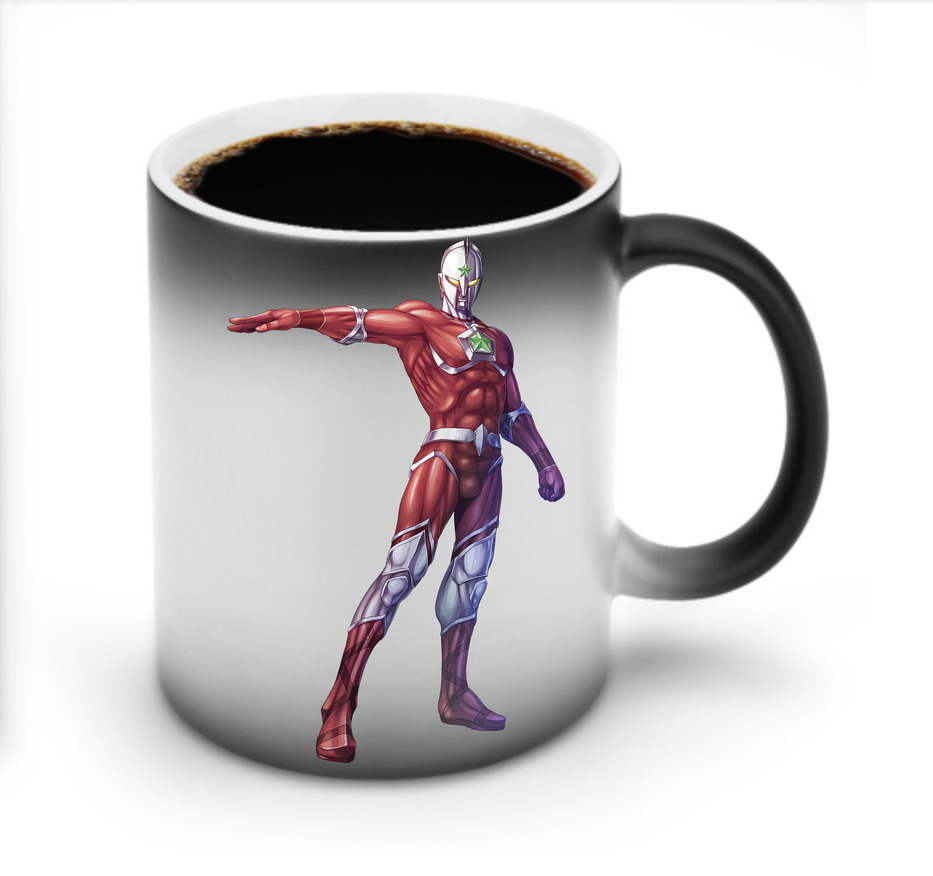 （画像用） ウルトラマン Ultraman 温度変色マグカップ