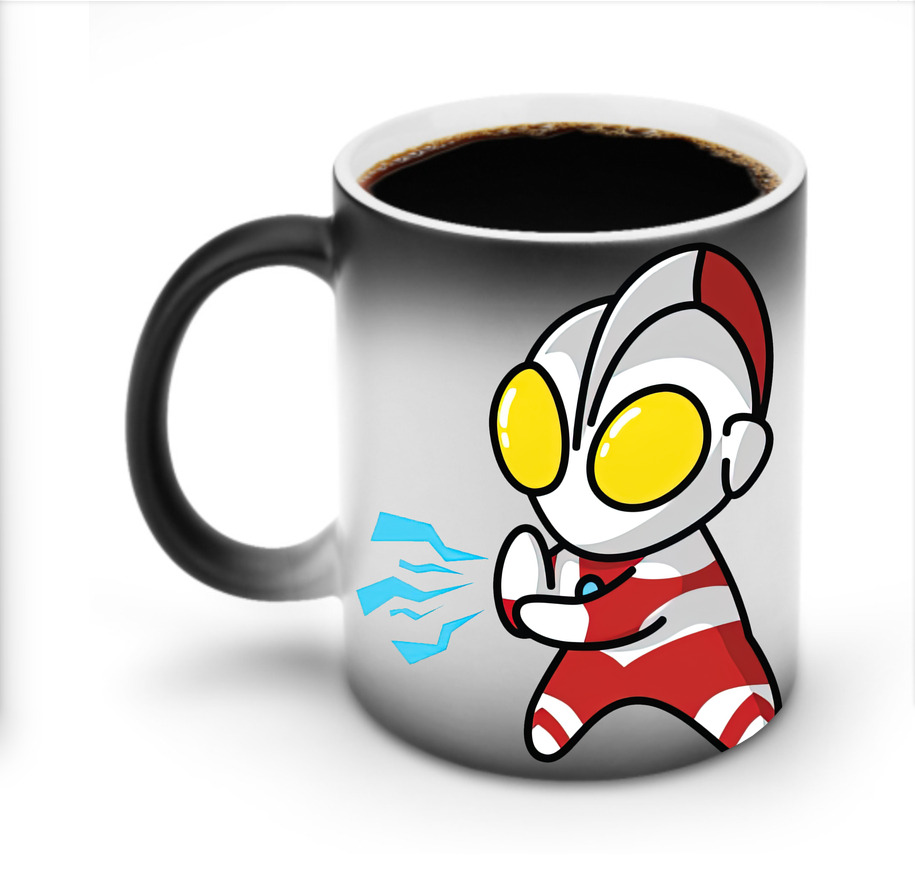 （画像用） ウルトラマン Ultraman 温度変色マグカップ