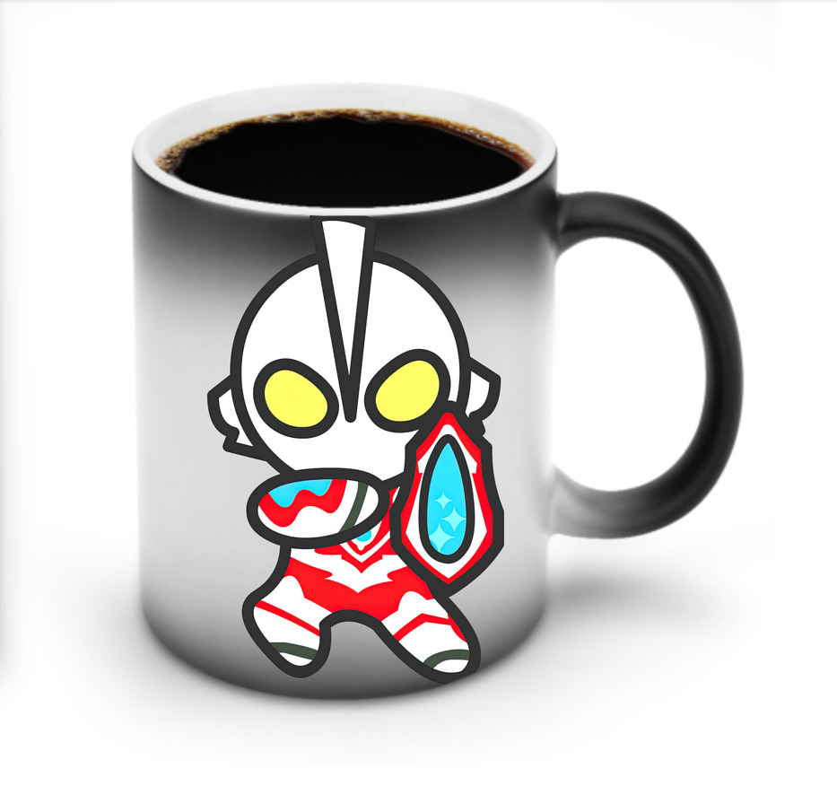 （画像用） ウルトラマン Ultraman 温度変色マグカップ