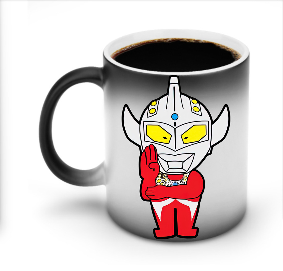 （画像用） ウルトラマン Ultraman 温度変色マグカップ