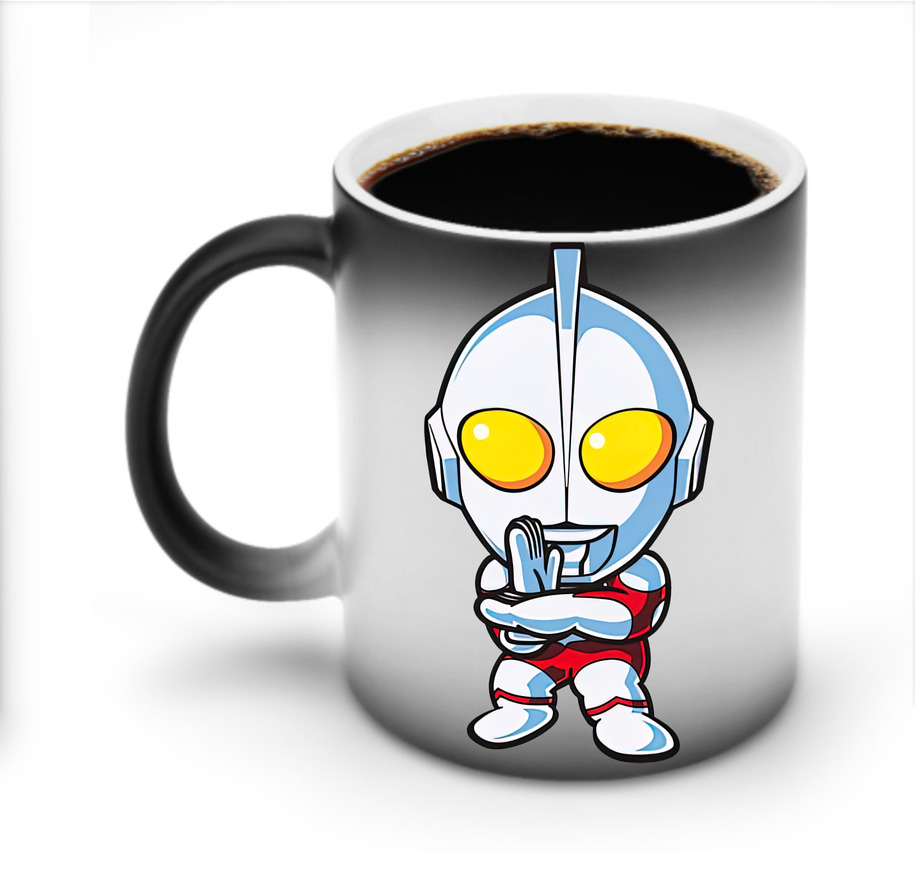 （画像用） ウルトラマン Ultraman 温度変色マグカップ