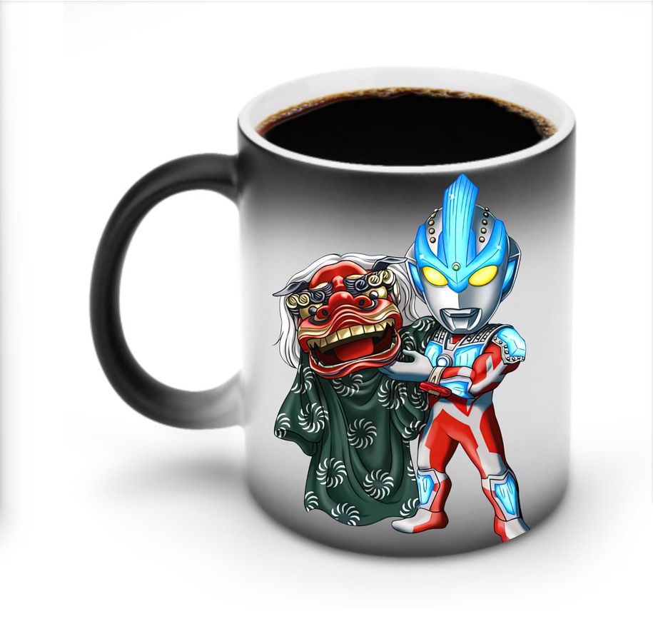 （画像用） ウルトラマン Ultraman 温度変色マグカップ