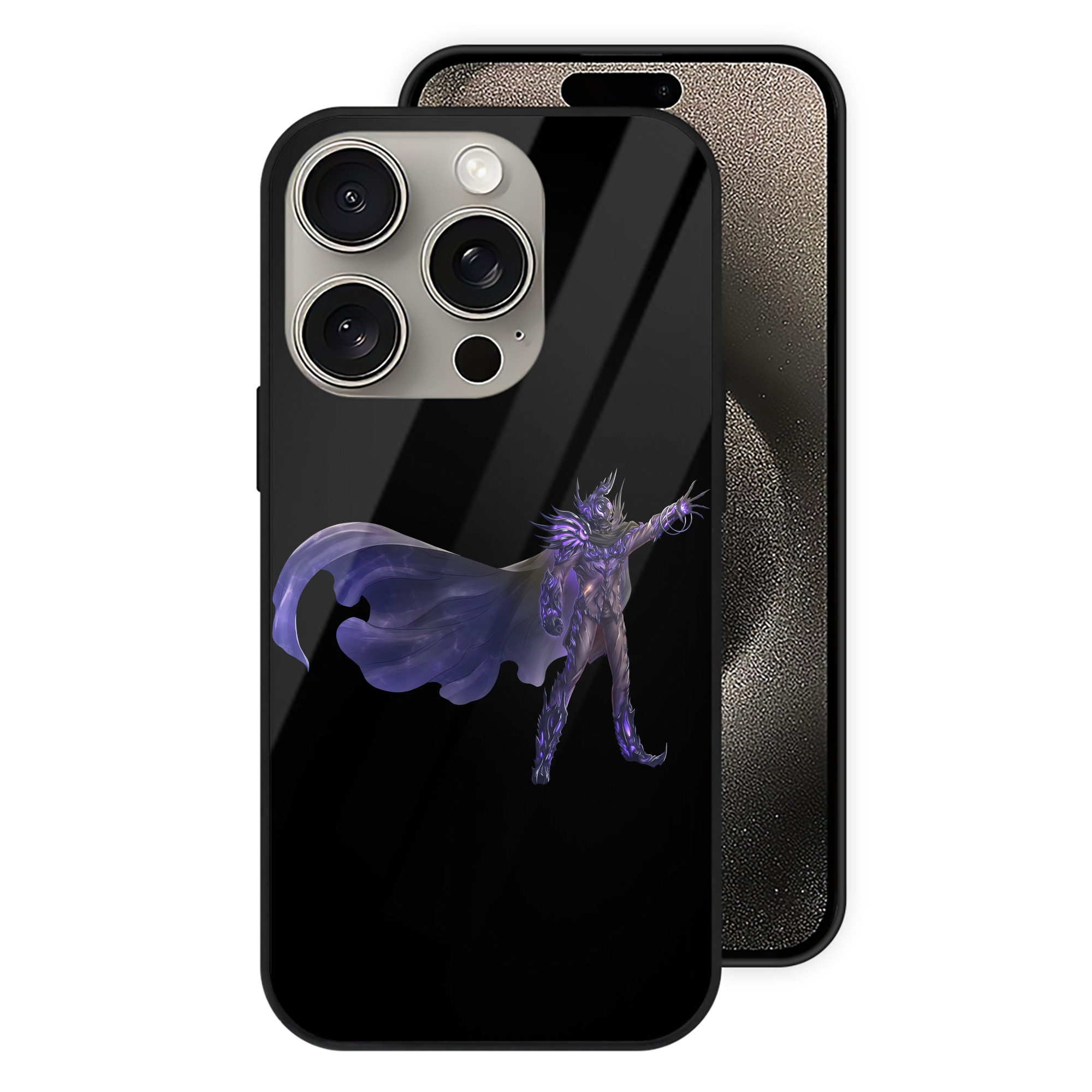 （画像用） ウルトラマン Ultraman 【iPhone15Pro対応】スマホケース 耐衝撃＆黄変防止 背面ガラス